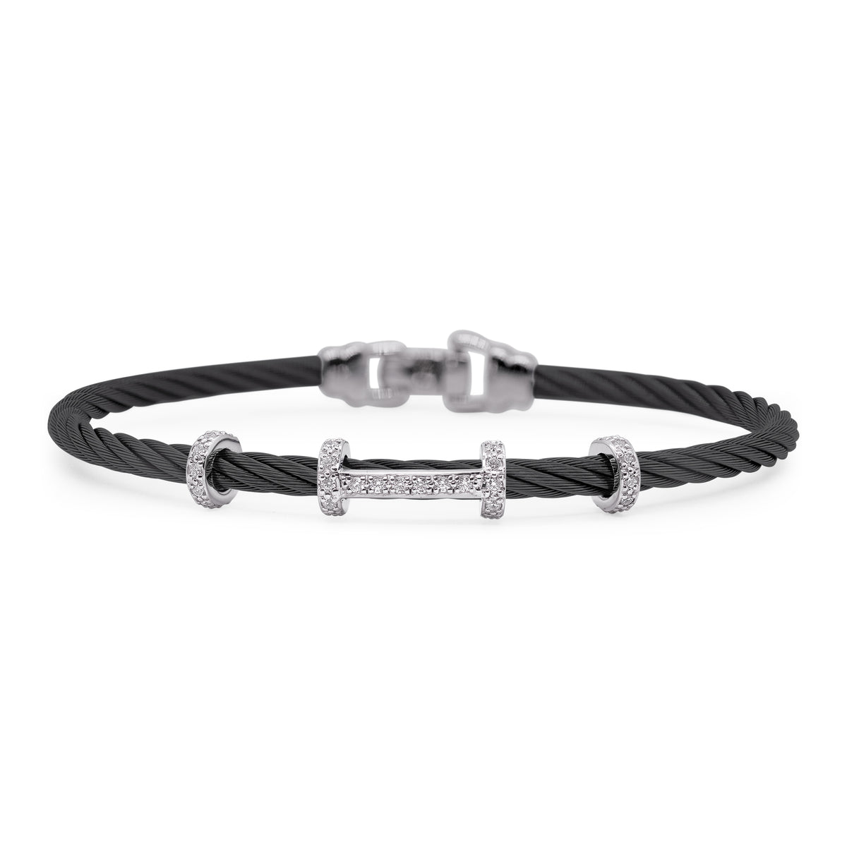 ALOR Wide Halo Harmony Bracelet