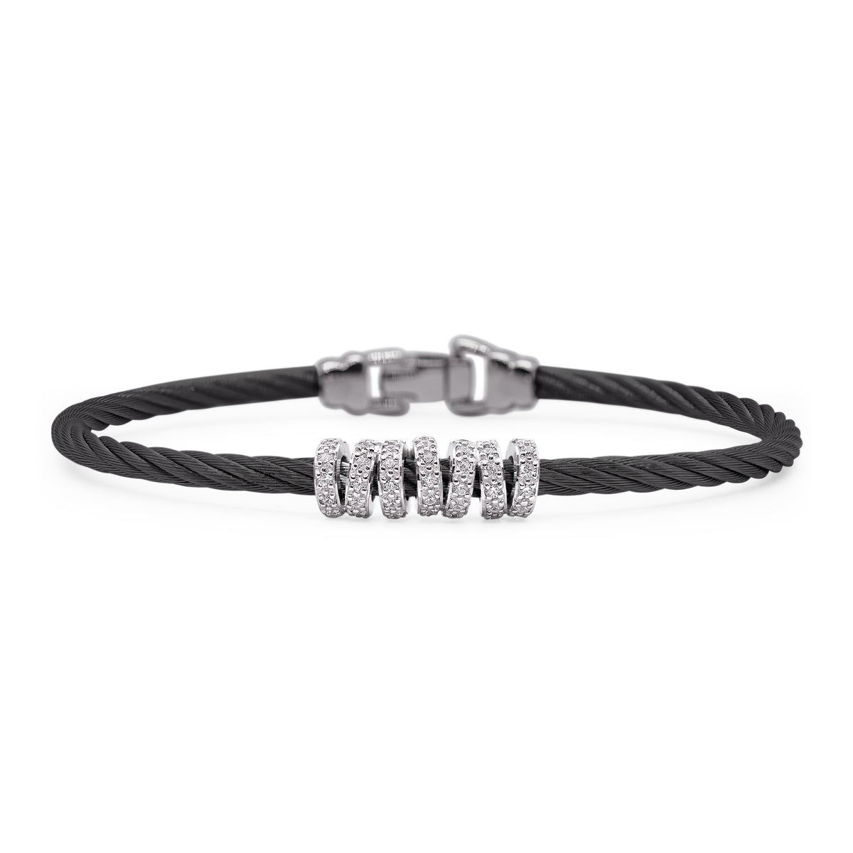 ALOR Wide Halo Bracelet