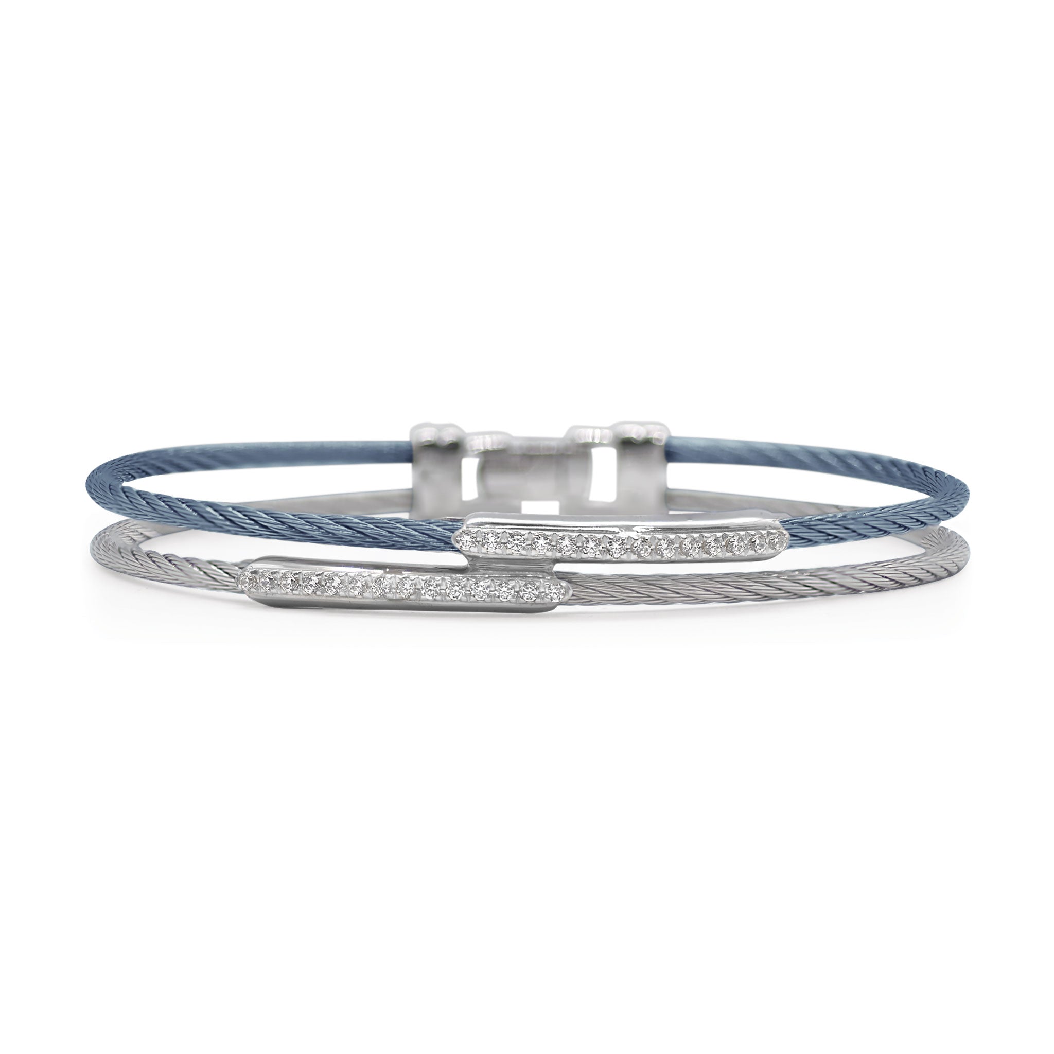 ALOR Dual Channel Bar Bracelet
