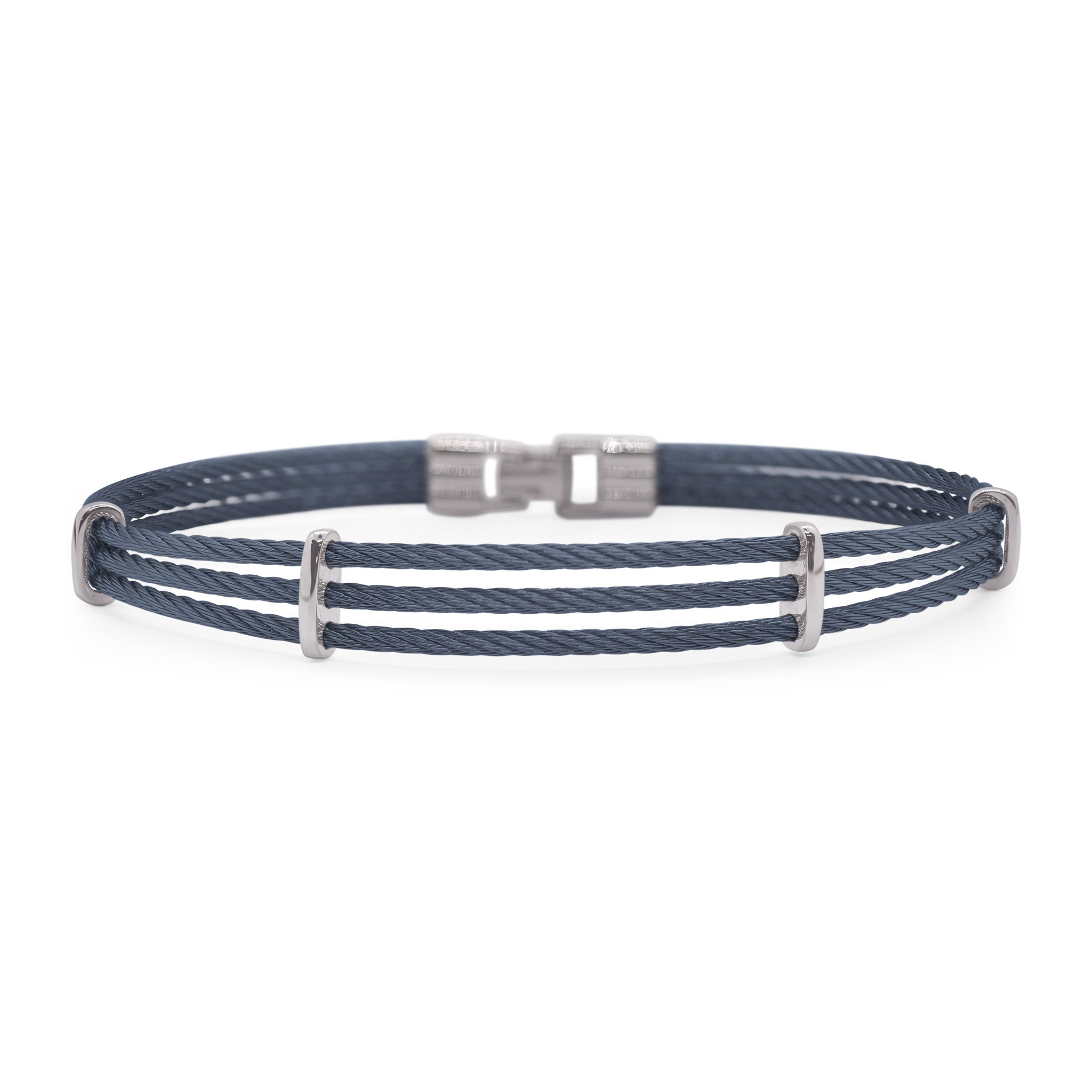 ALOR Men's 3-Row Open Bracelet