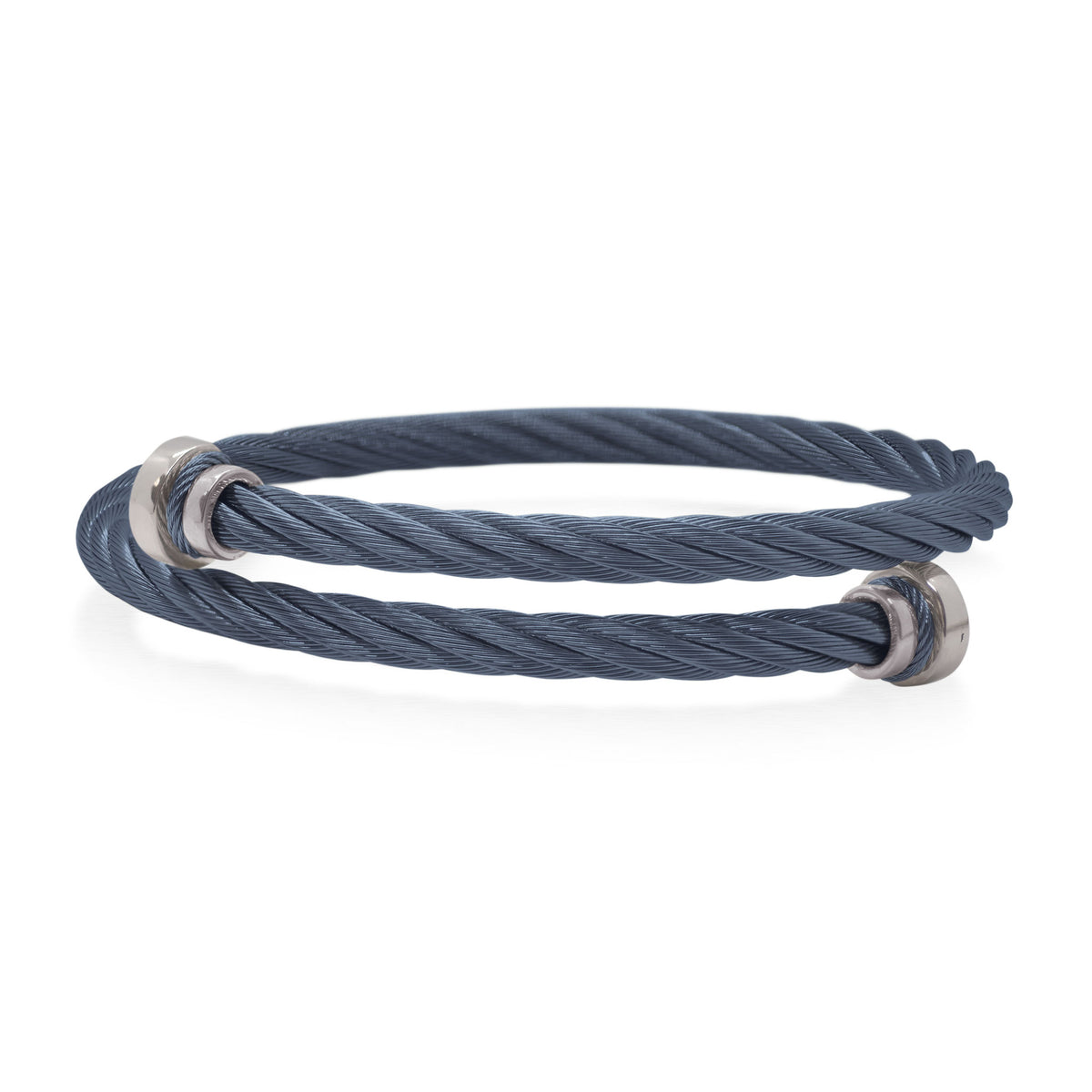 ALOR Men's Bypass Nail Head Bracelet