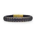 ALOR Men's Leather Wrapped Bracelet