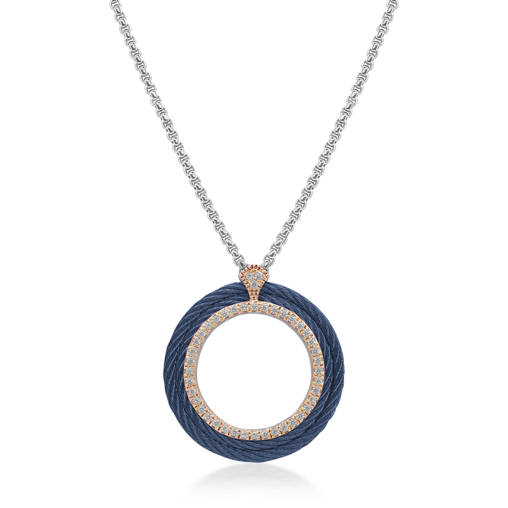 ALOR Large Open Circle Necklace