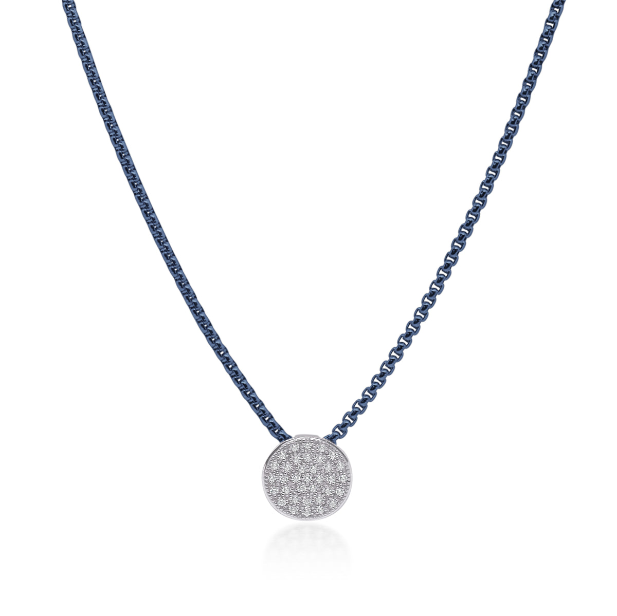ALOR Taking Shapes Disc Necklace