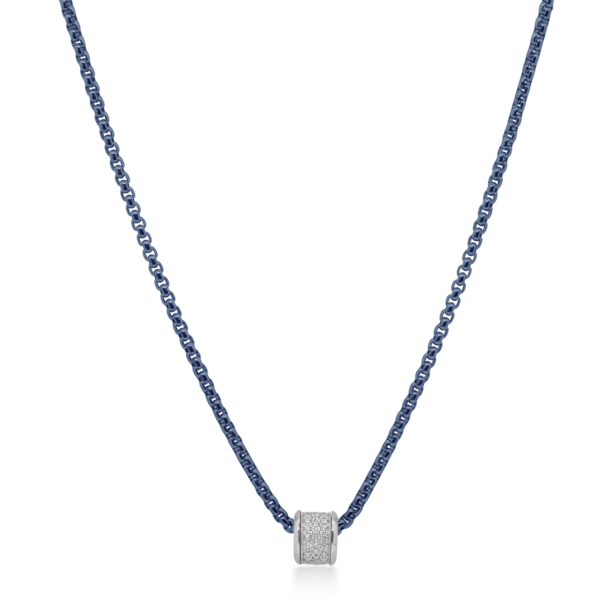 ALOR Barrel Chain Necklace