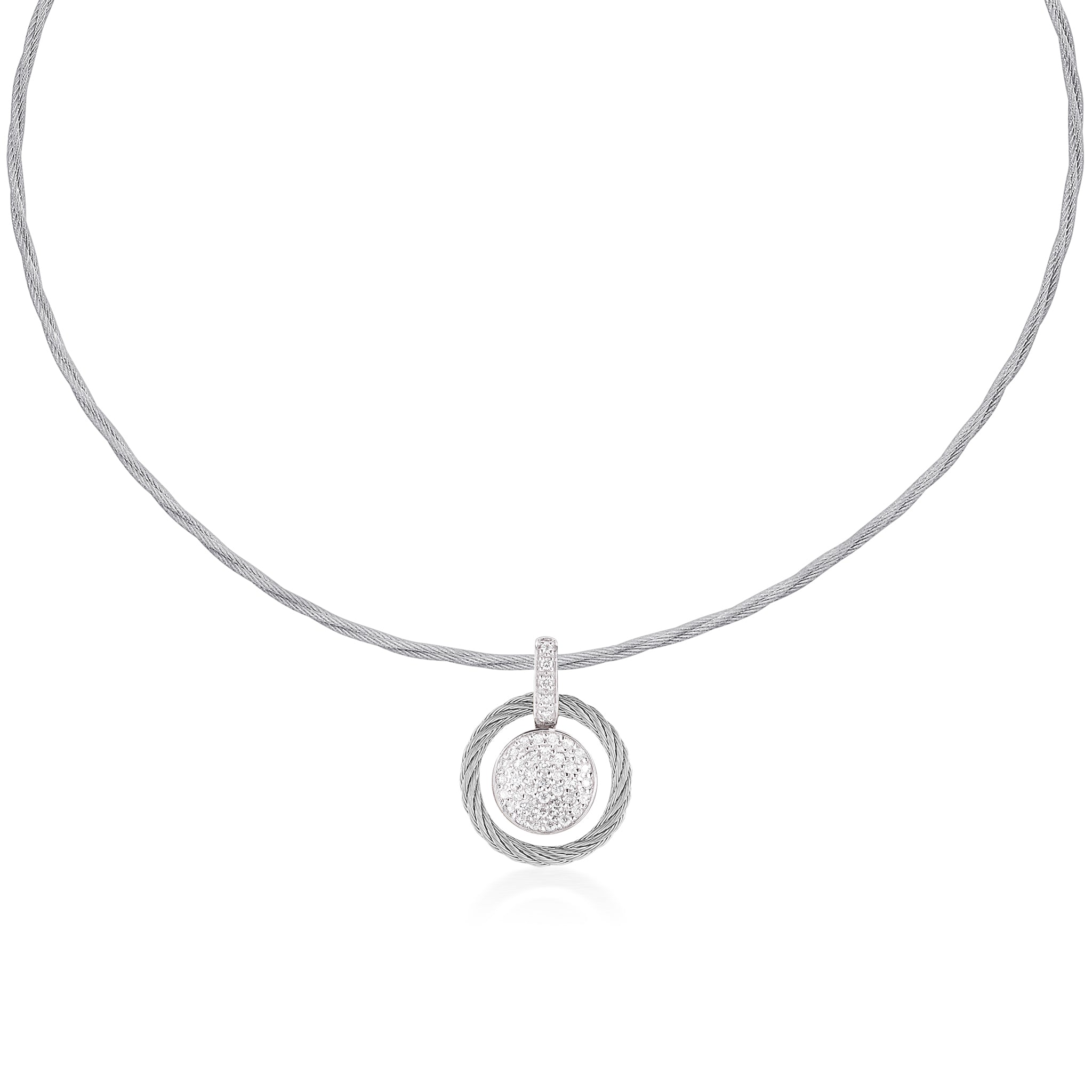 ALOR Disc Necklace
