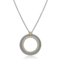 ALOR Large Open Circle Necklace