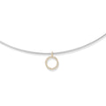 ALOR Petite Open Circle Necklace