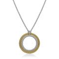 ALOR Large Open Circle Necklace