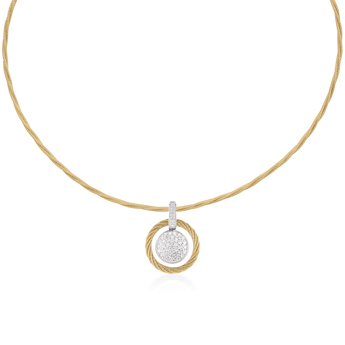 ALOR Disc Necklace