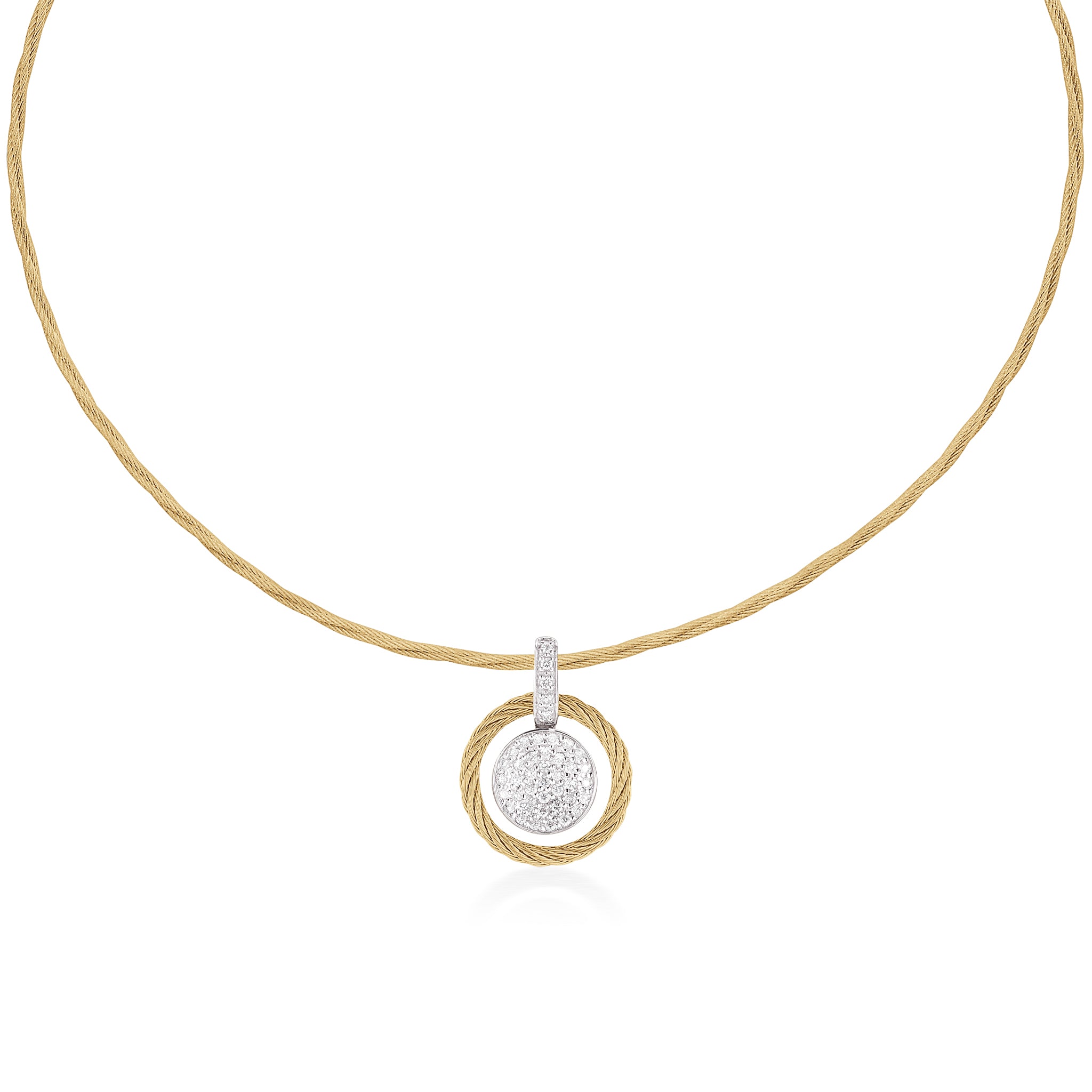 ALOR Disc Necklace