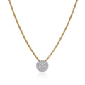 ALOR Taking Shapes Disc Necklace