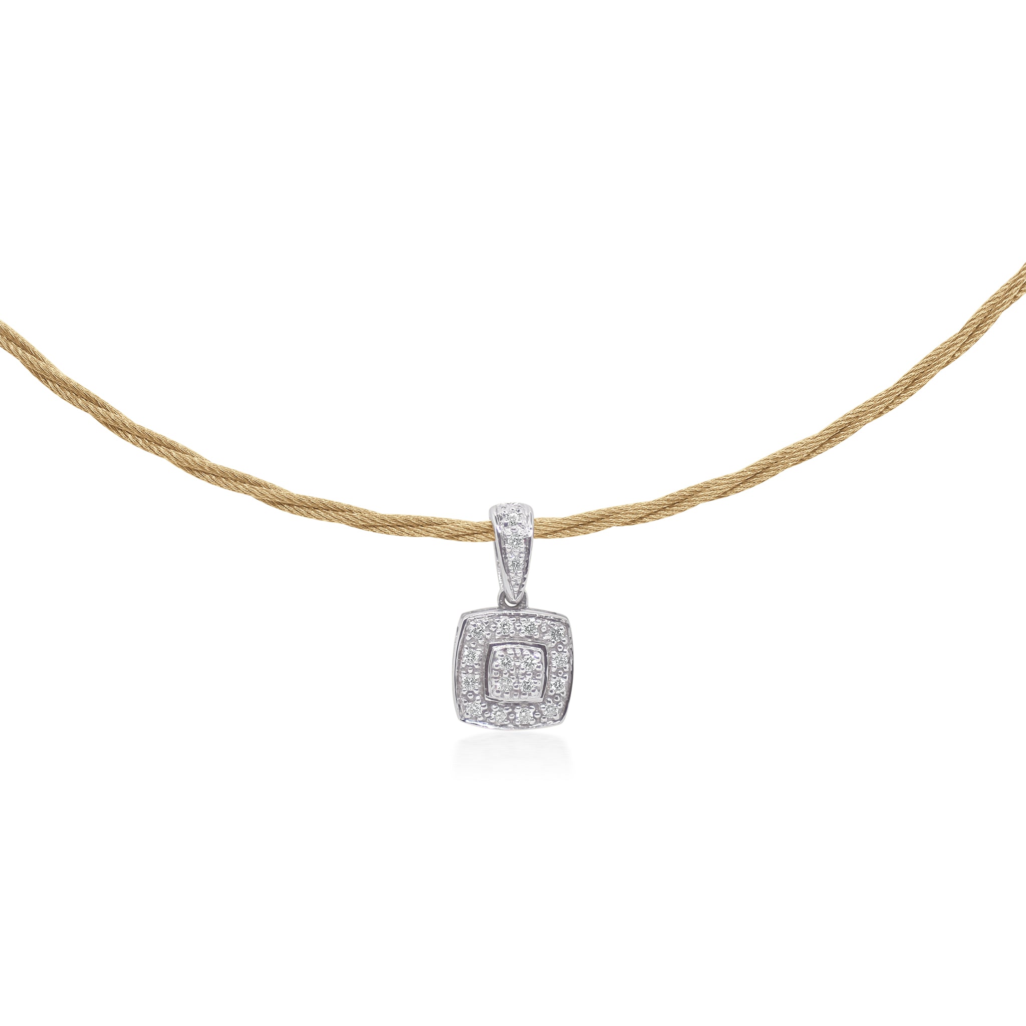 ALOR Cushion Pendant Necklace