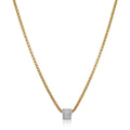 ALOR Barrel Chain Necklace