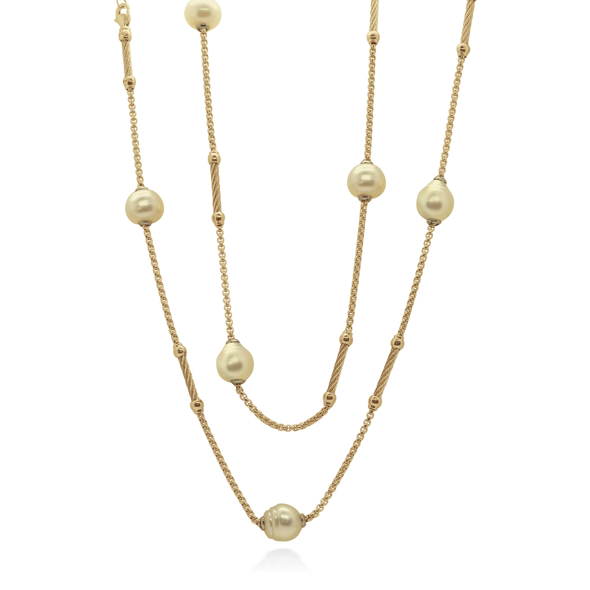 ALOR Pearl Station Necklace