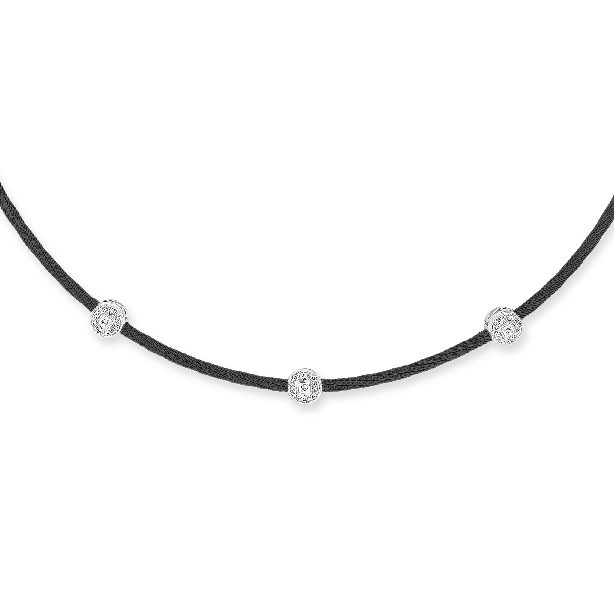 ALOR Triple Station Necklace