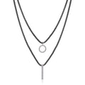 ALOR Double Layered Necklace