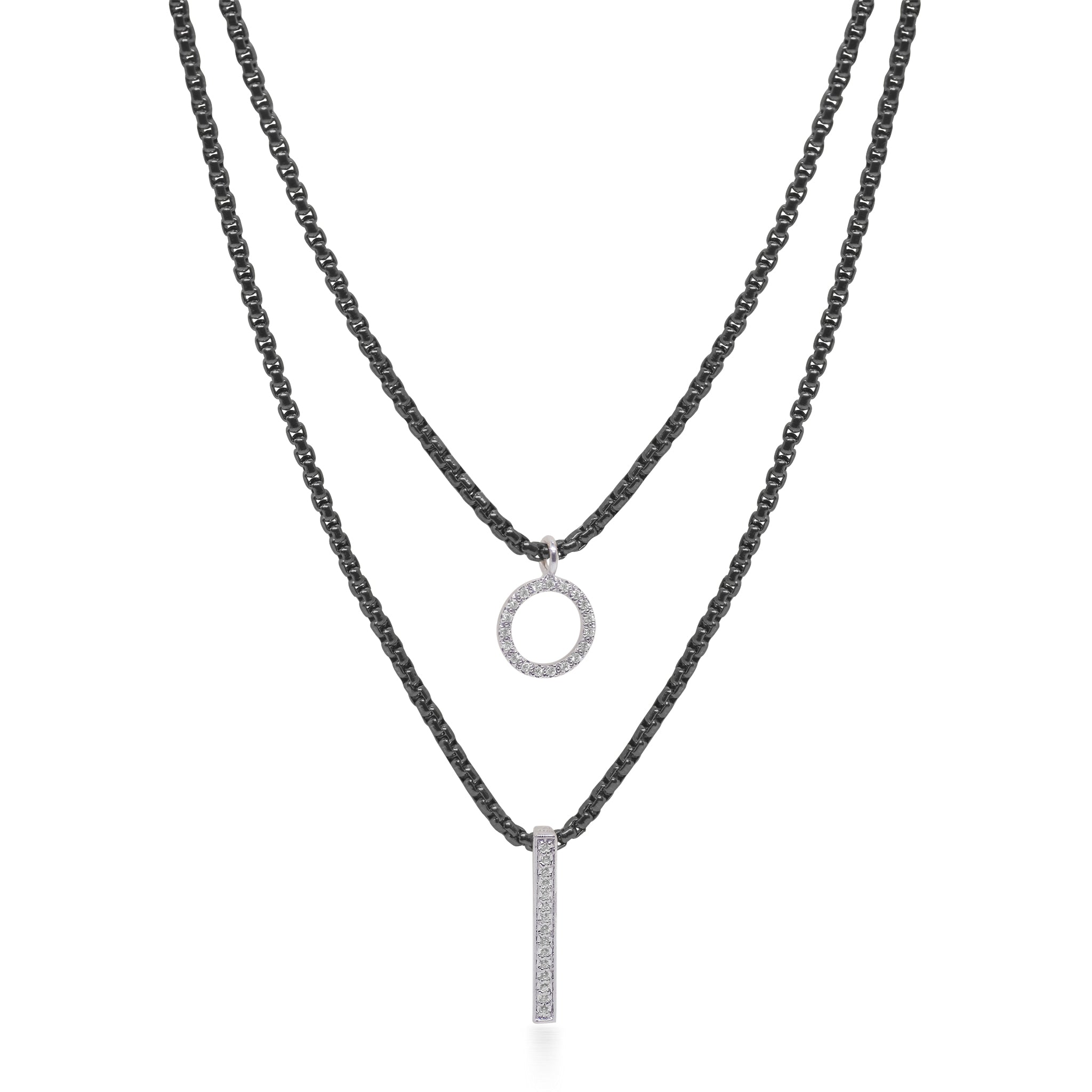 ALOR Double Layered Necklace