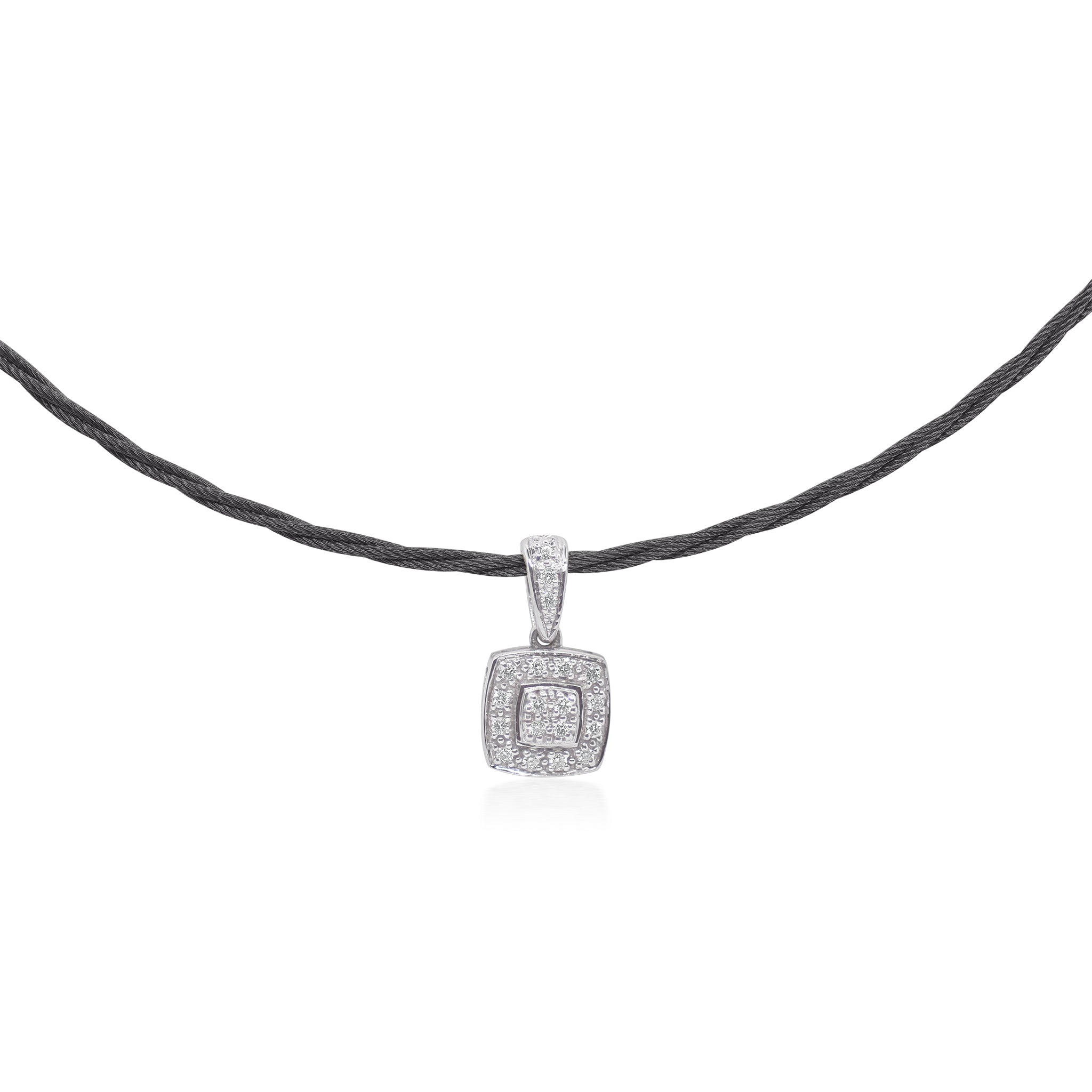 ALOR Cushion Pendant Necklace