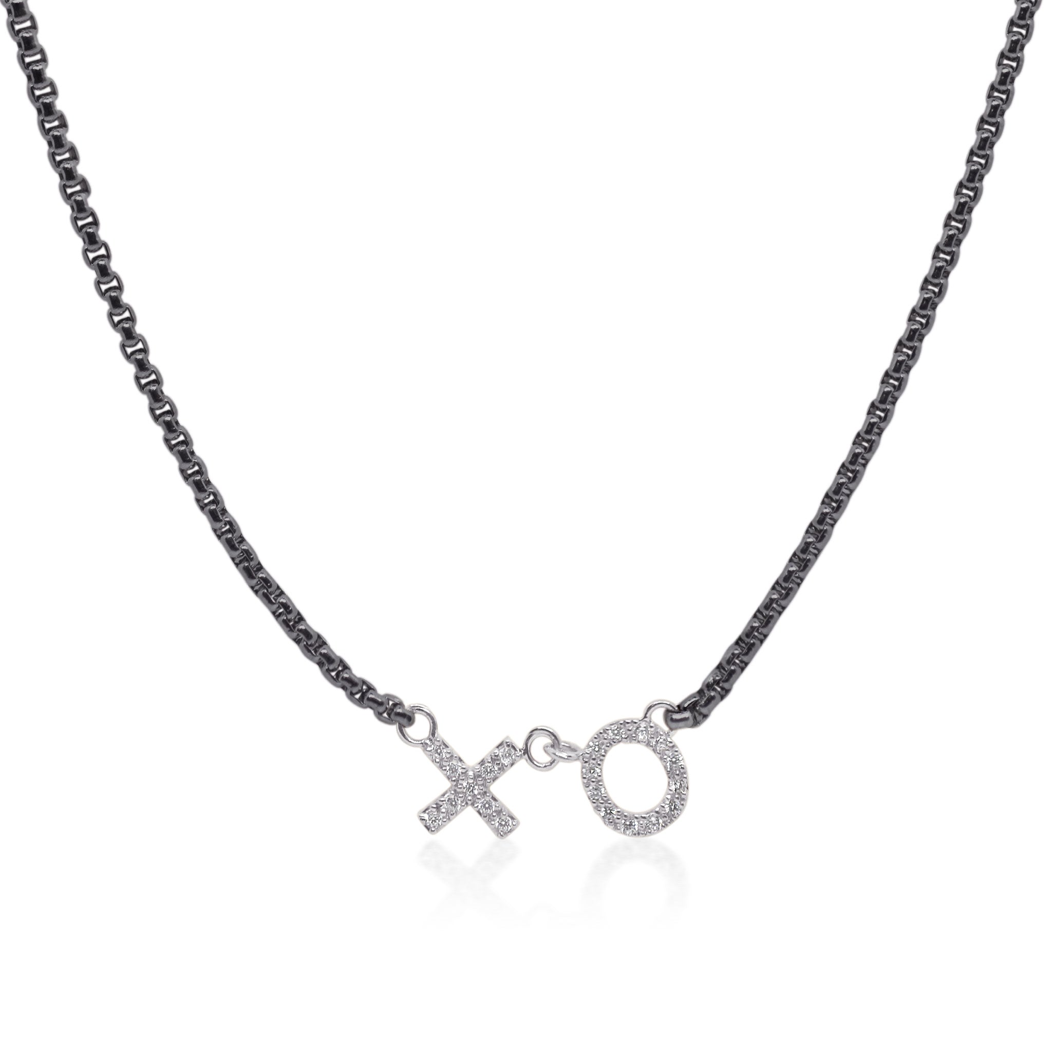 ALOR Expressions of Love XO Necklace