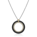 ALOR Large Open Circle Necklace