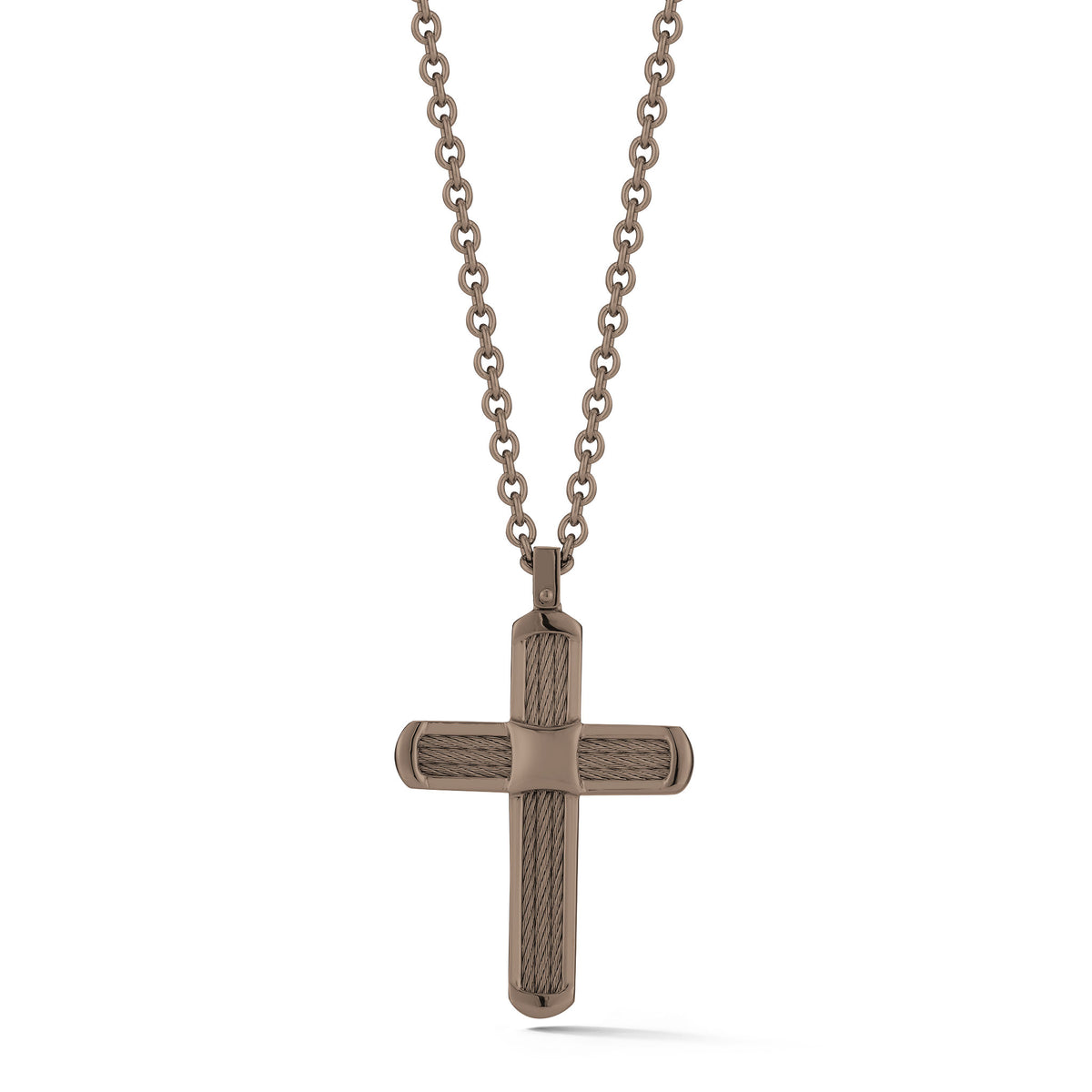 ALOR Men's Cross Necklace