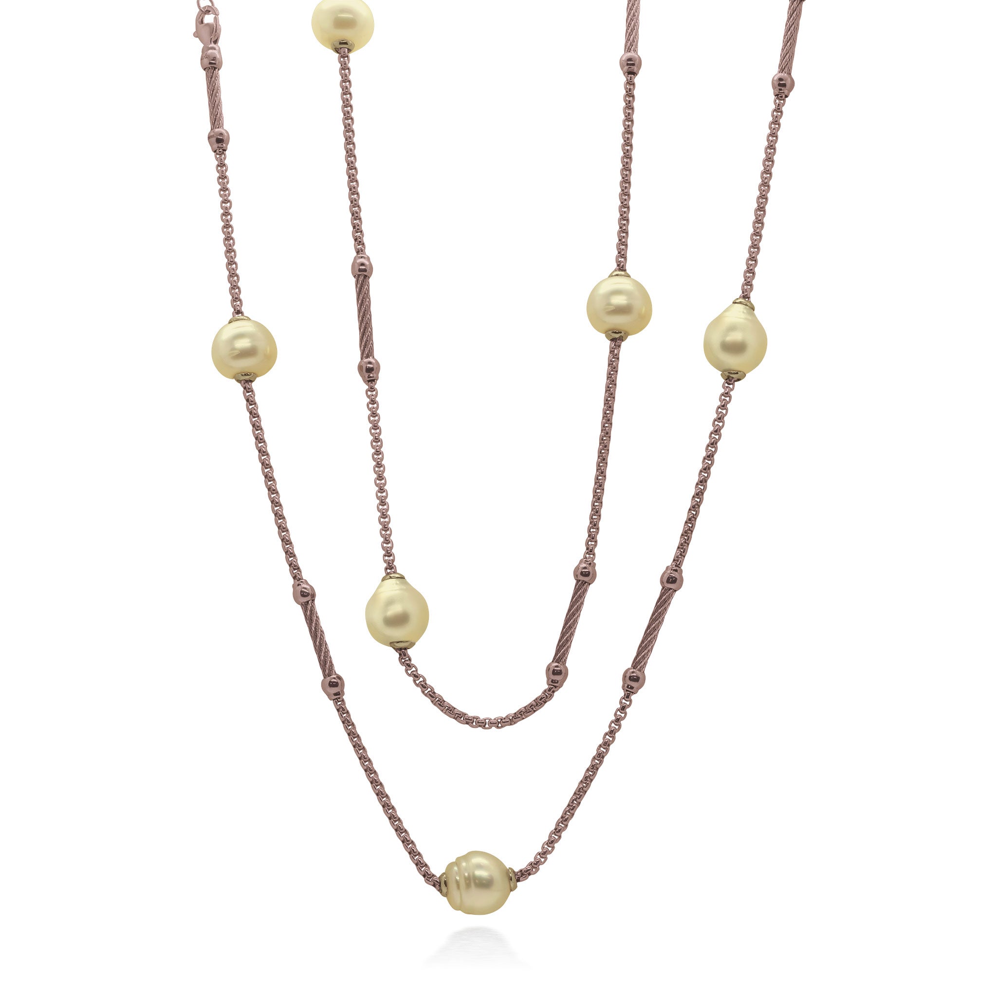 ALOR Pearl Station Necklace