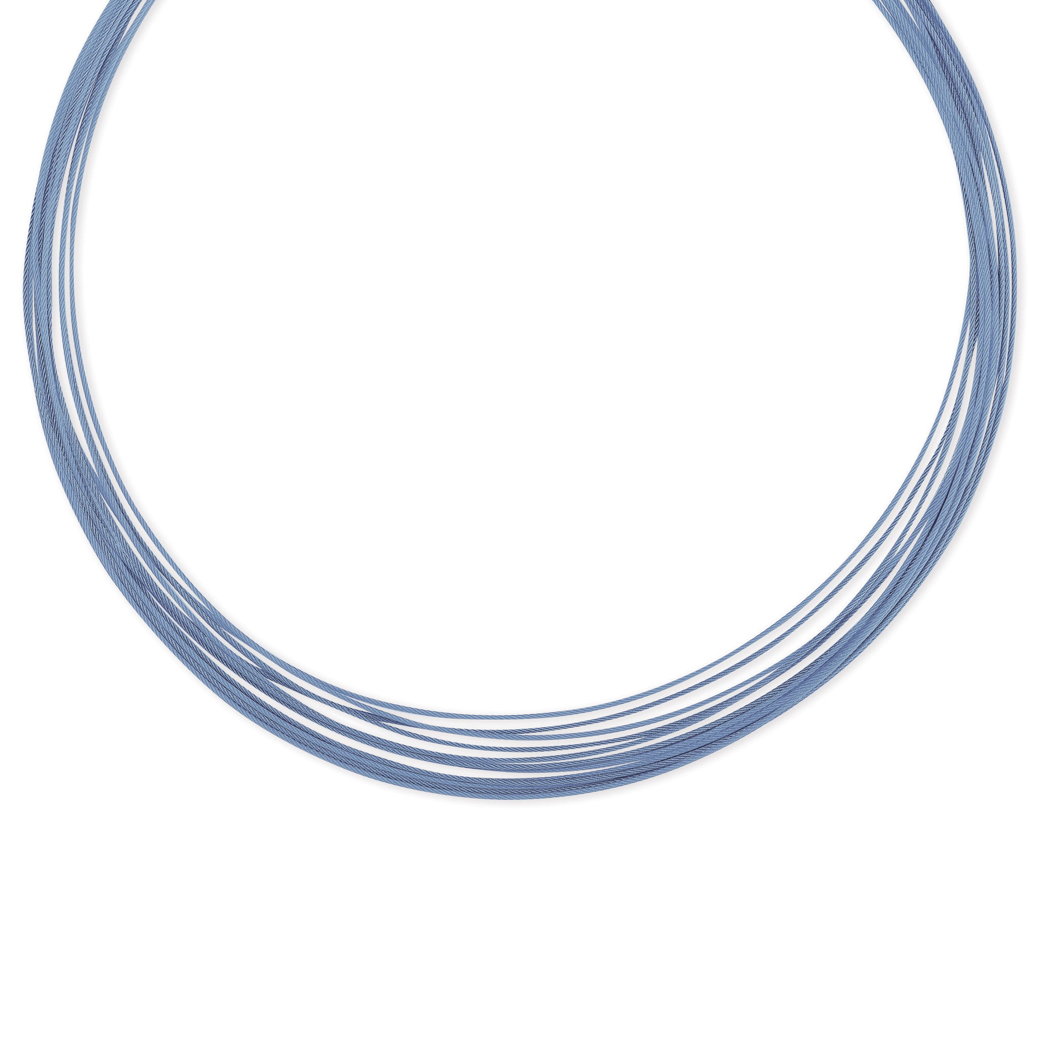 ALOR Micro Cable 12-Row Necklace