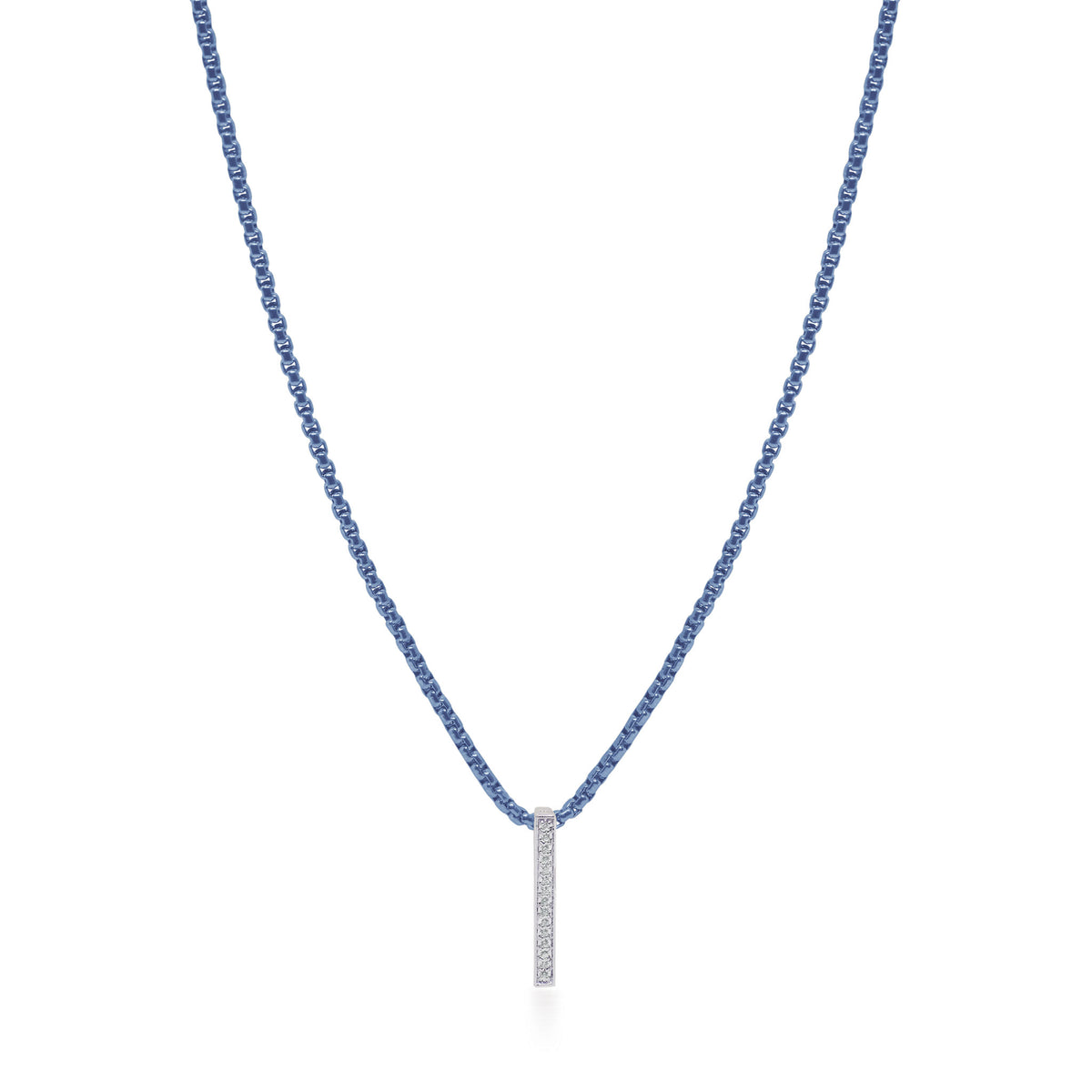 ALOR Petite Linear Bar Necklace