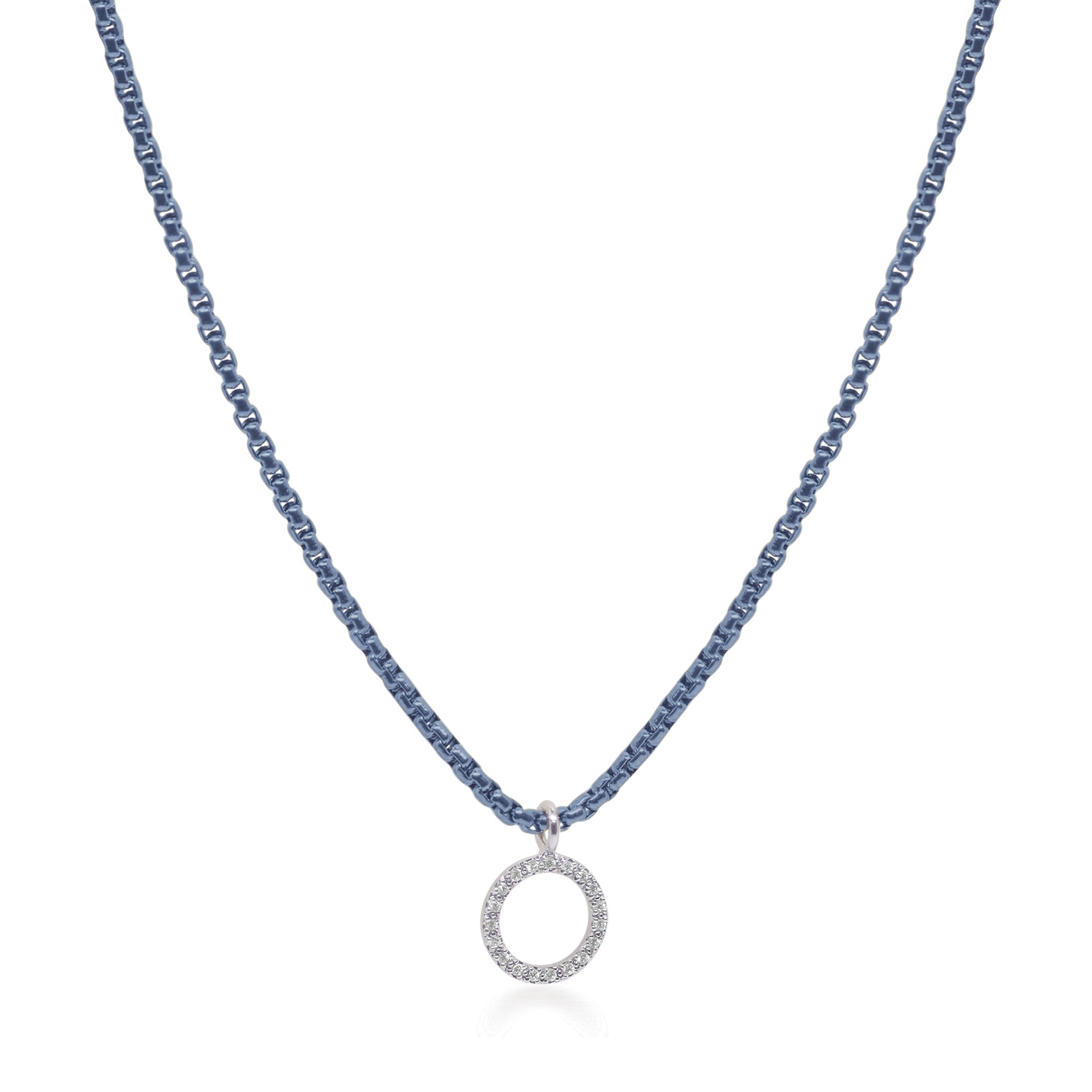 ALOR Petite Open Circle Necklace