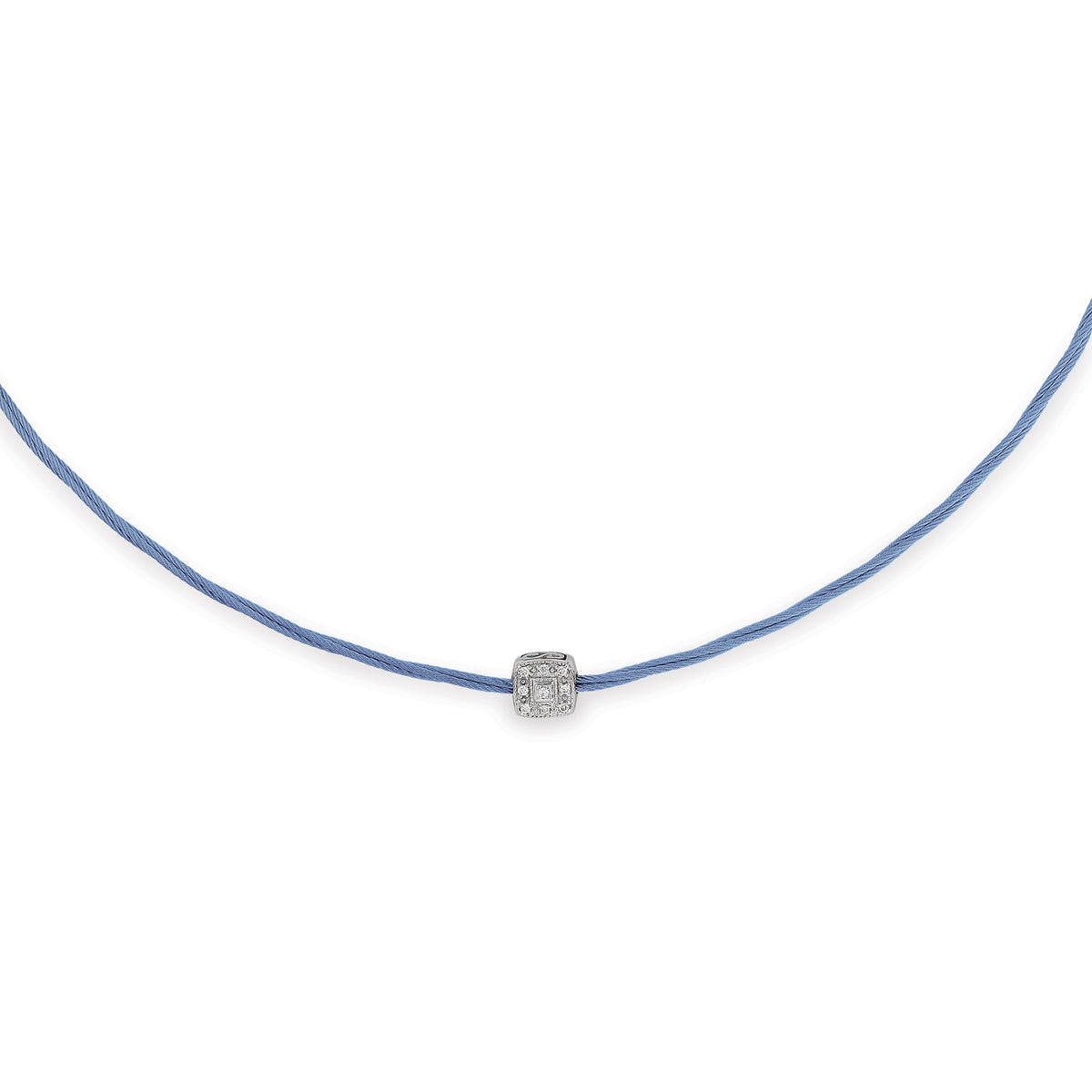 ALOR Micro Cable Station Necklace