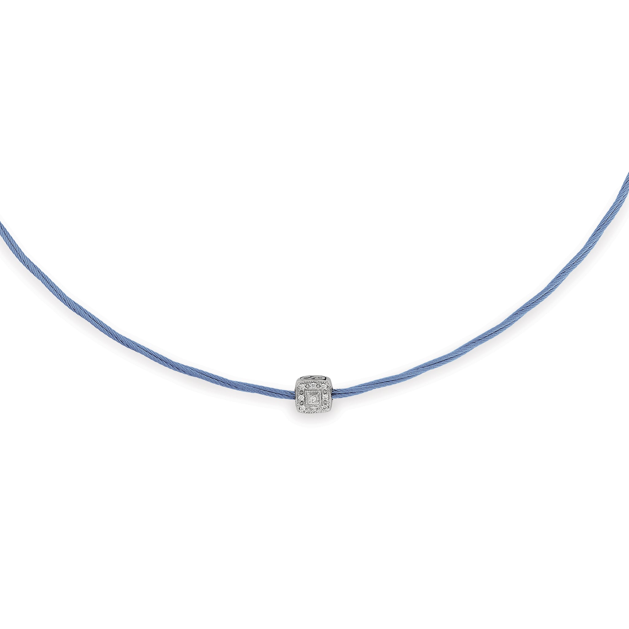 ALOR Micro Cable Station Necklace
