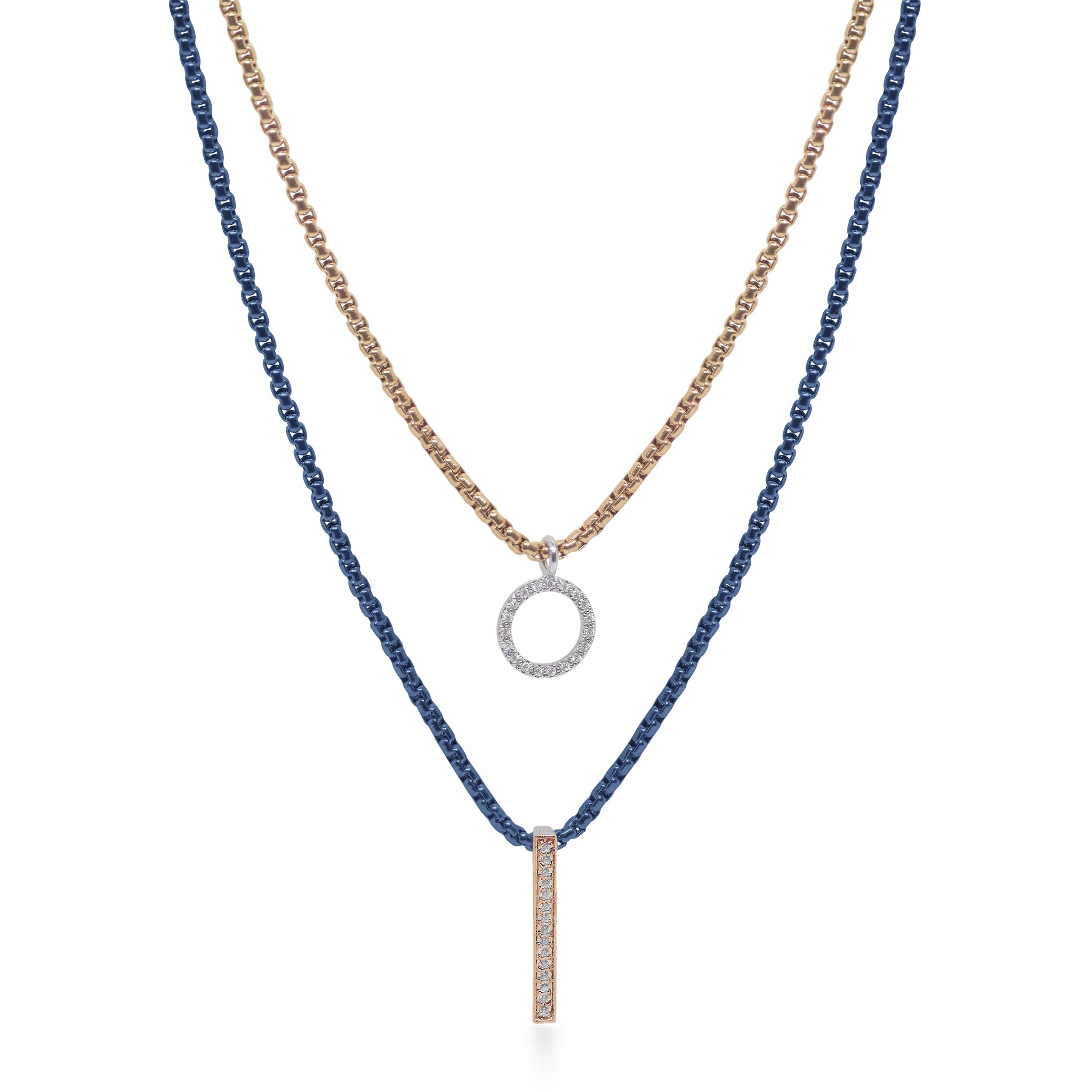 ALOR Double Layered Necklace