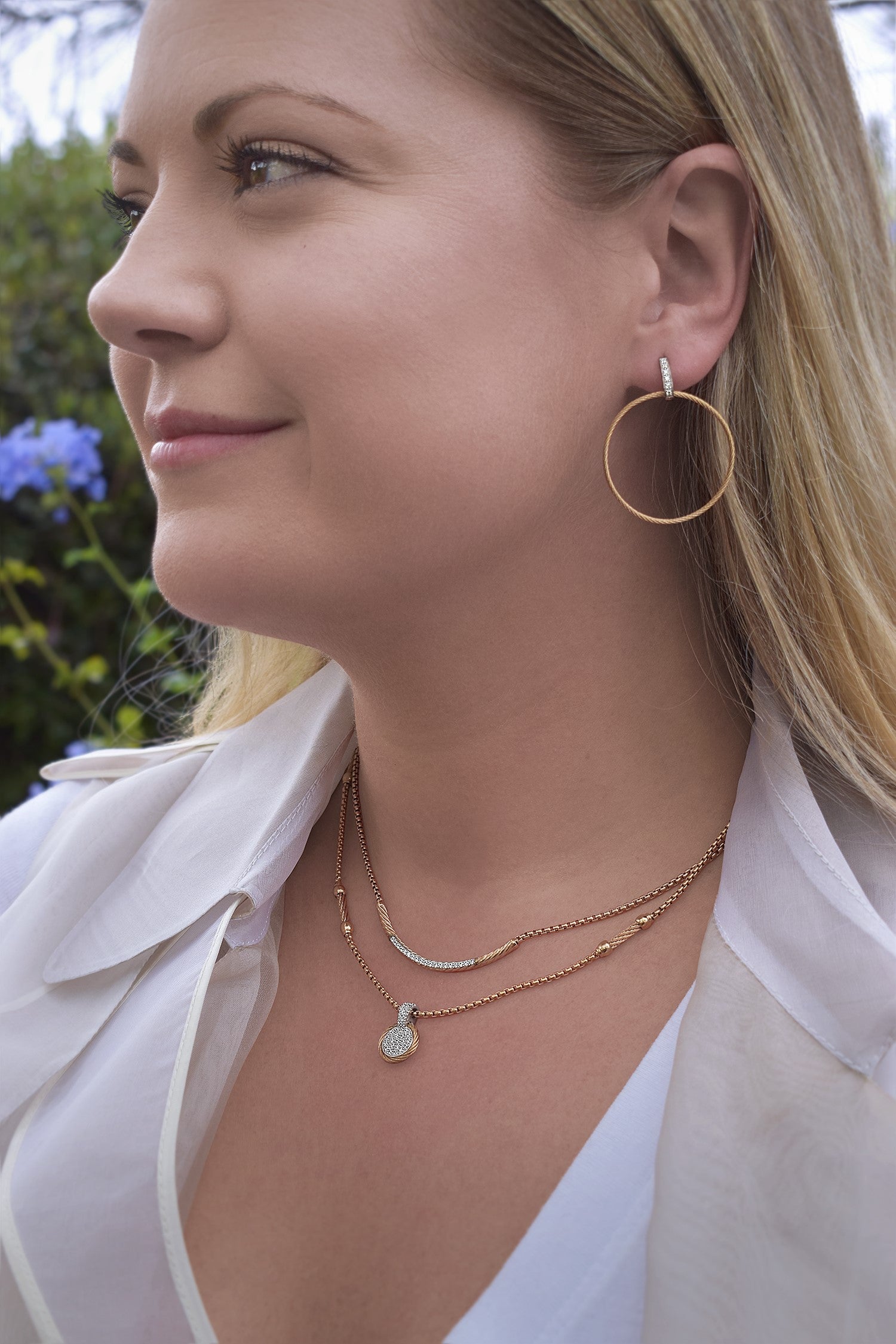 ALOR Scattered Necklace