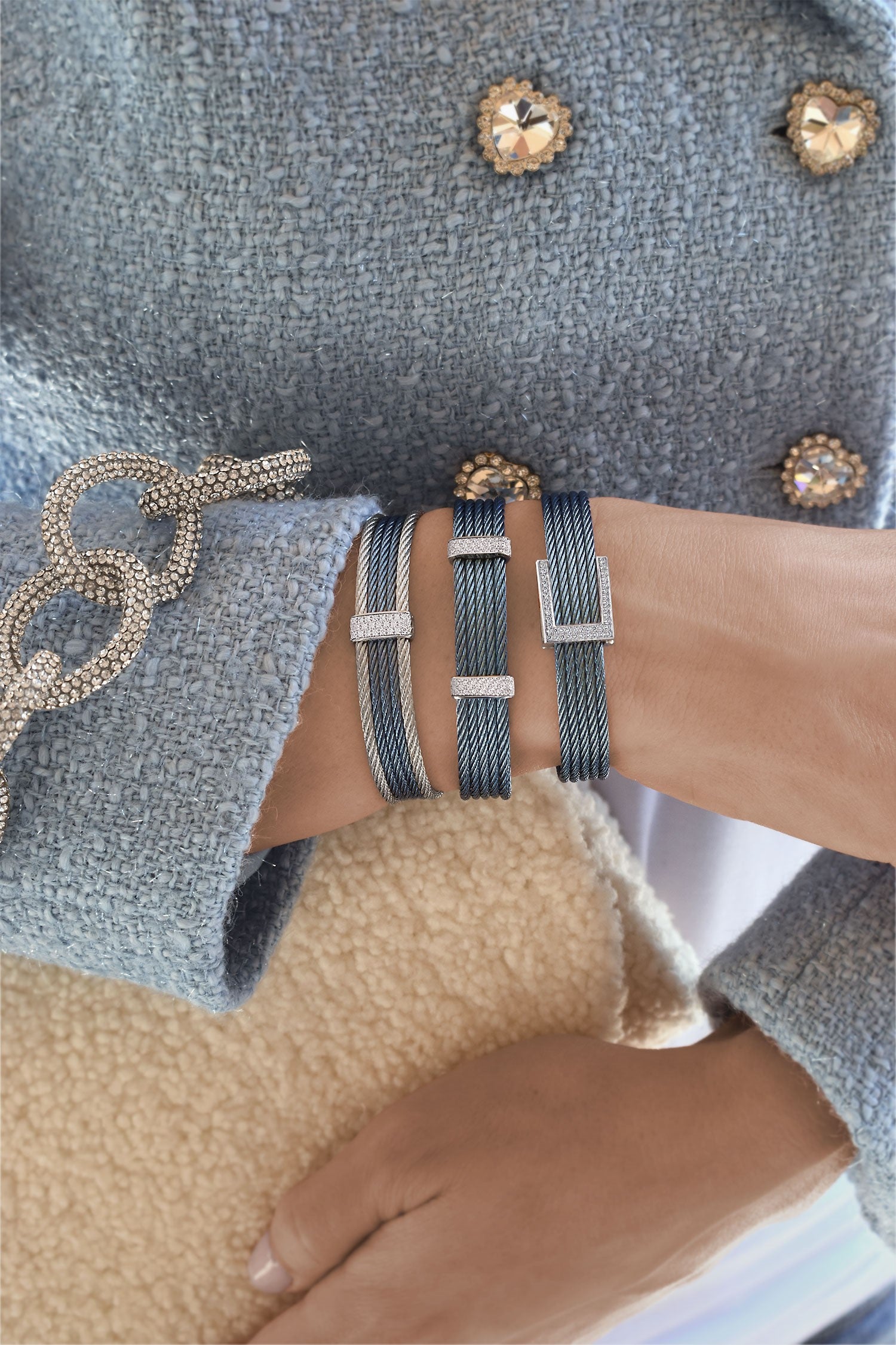 ALOR Double Station Mini Cuff