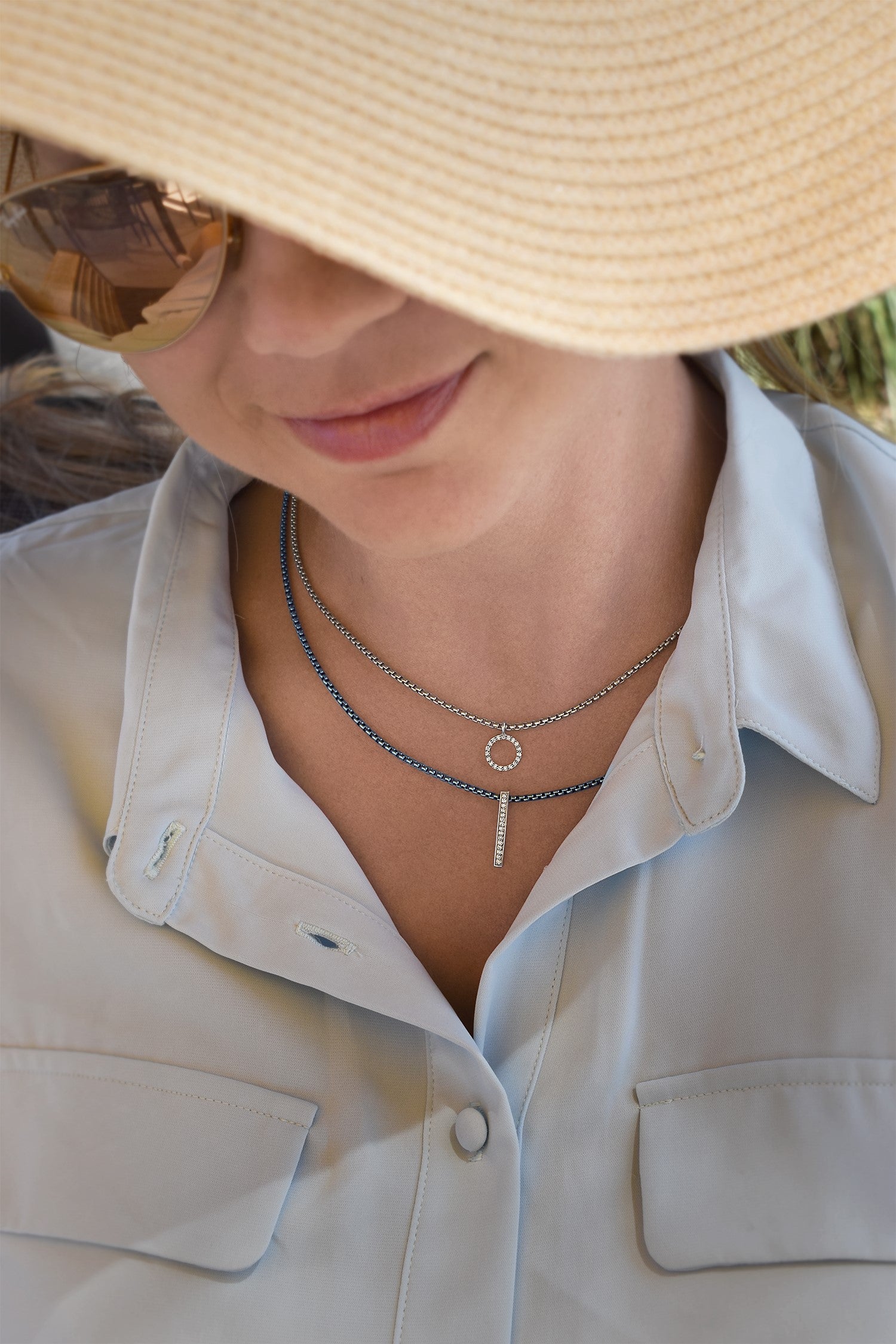 ALOR Double Layered Necklace
