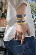 ALOR Triple Arch Over Twist Cuff