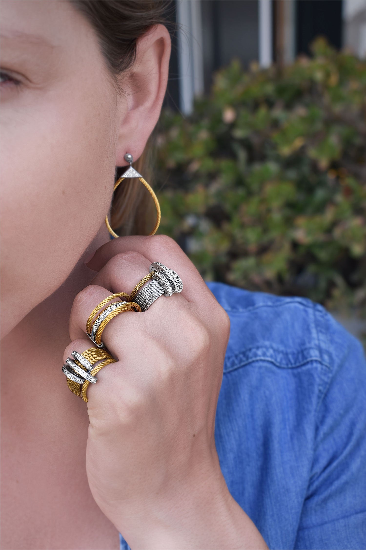 ALOR Dewdrop Earrings