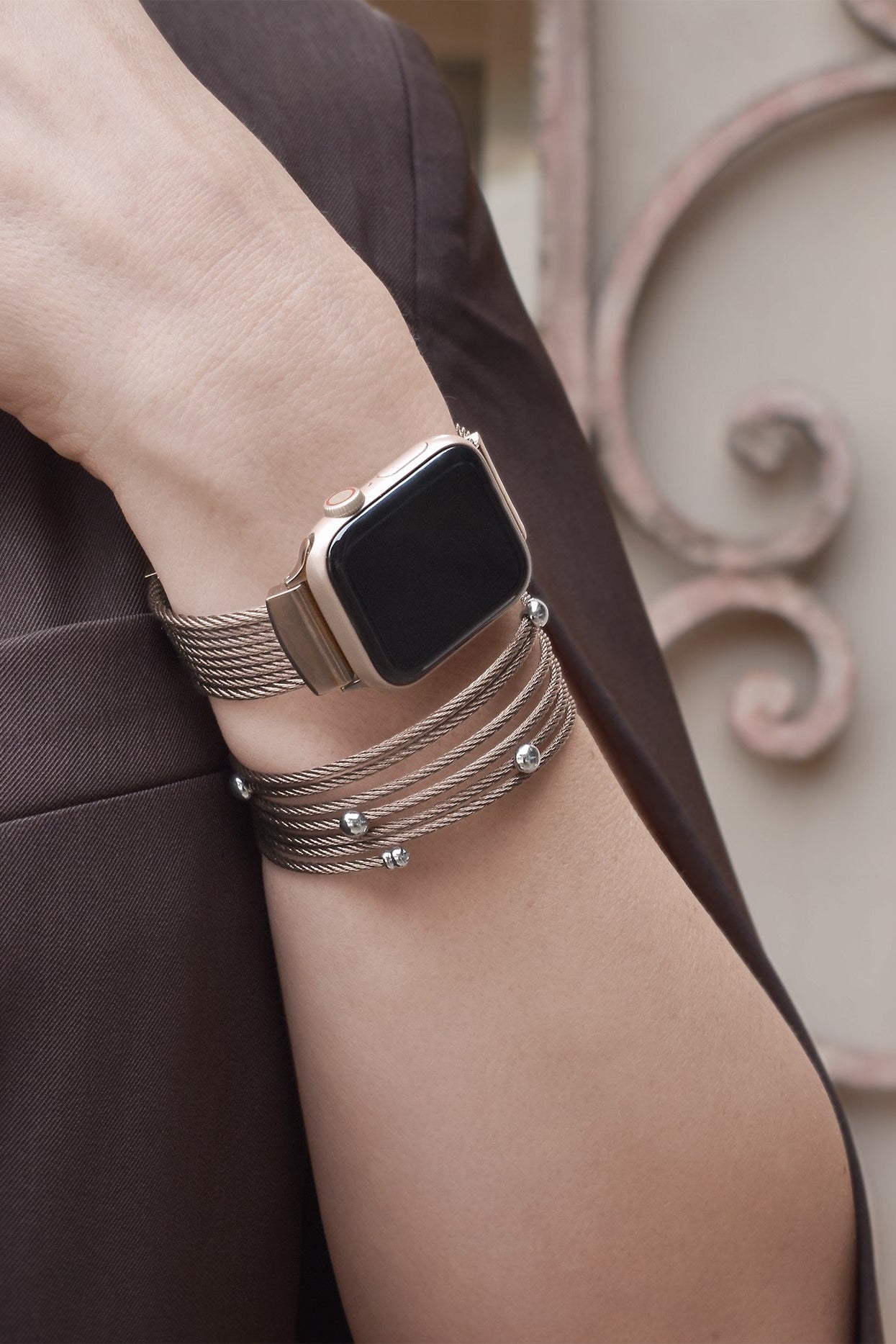 ALOR 7-Row Wrap Bracelet