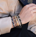 ALOR 5mm Triple Barrel Cuff