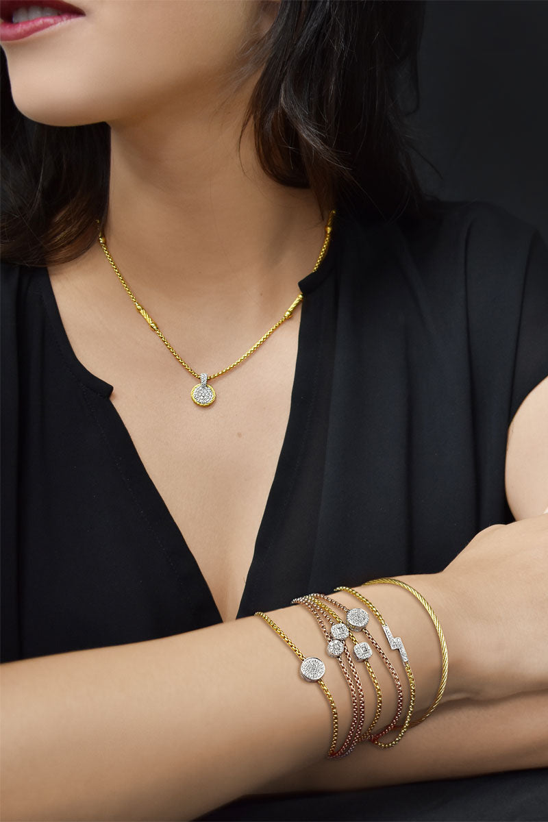 ALOR Scattered Necklace