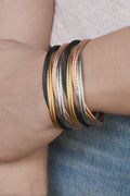 ALOR Wide Entwine Cuff