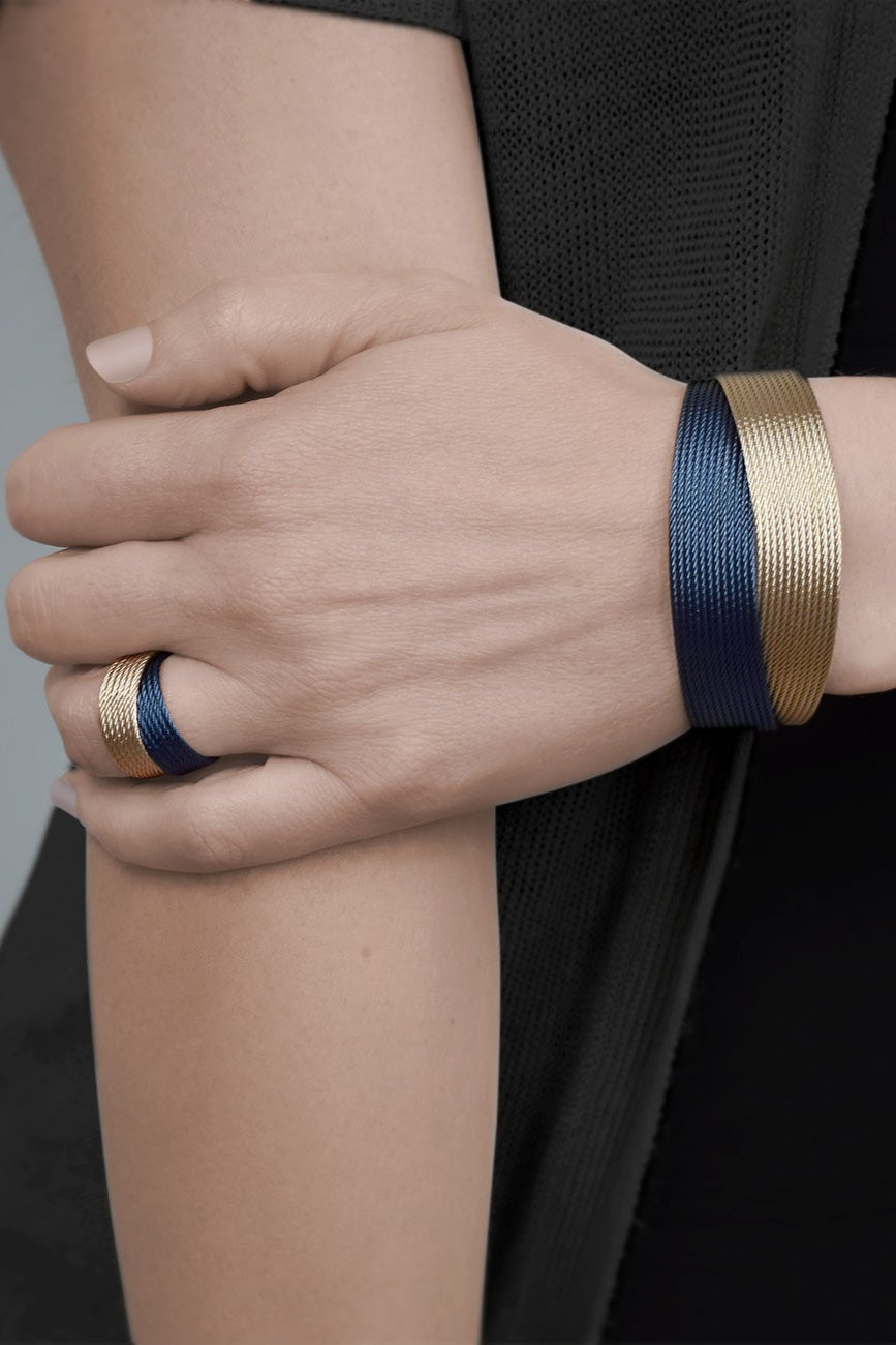 ALOR Crossed Wrap Bracelet