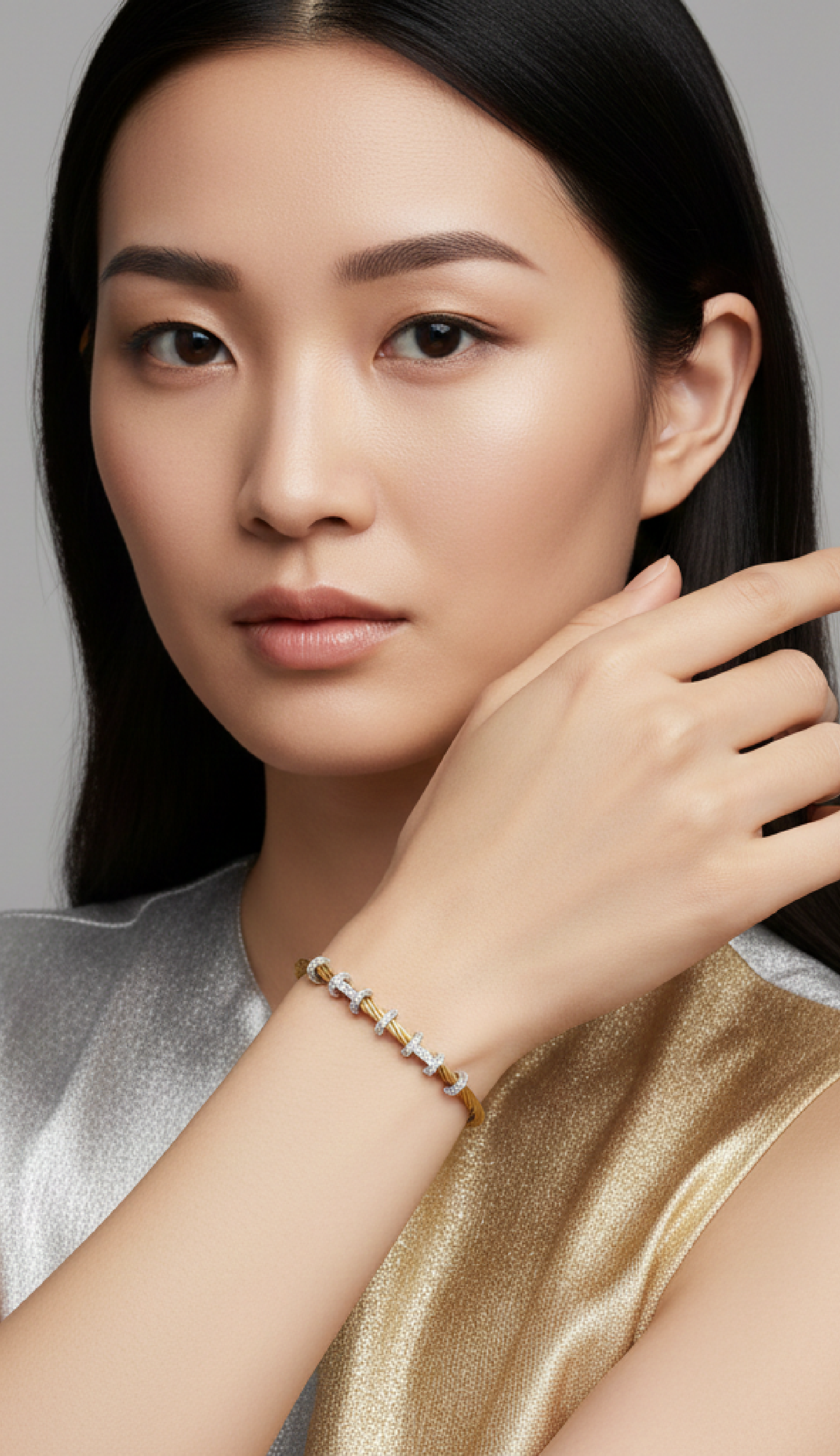 ALOR Double Halo Harmony Bracelet