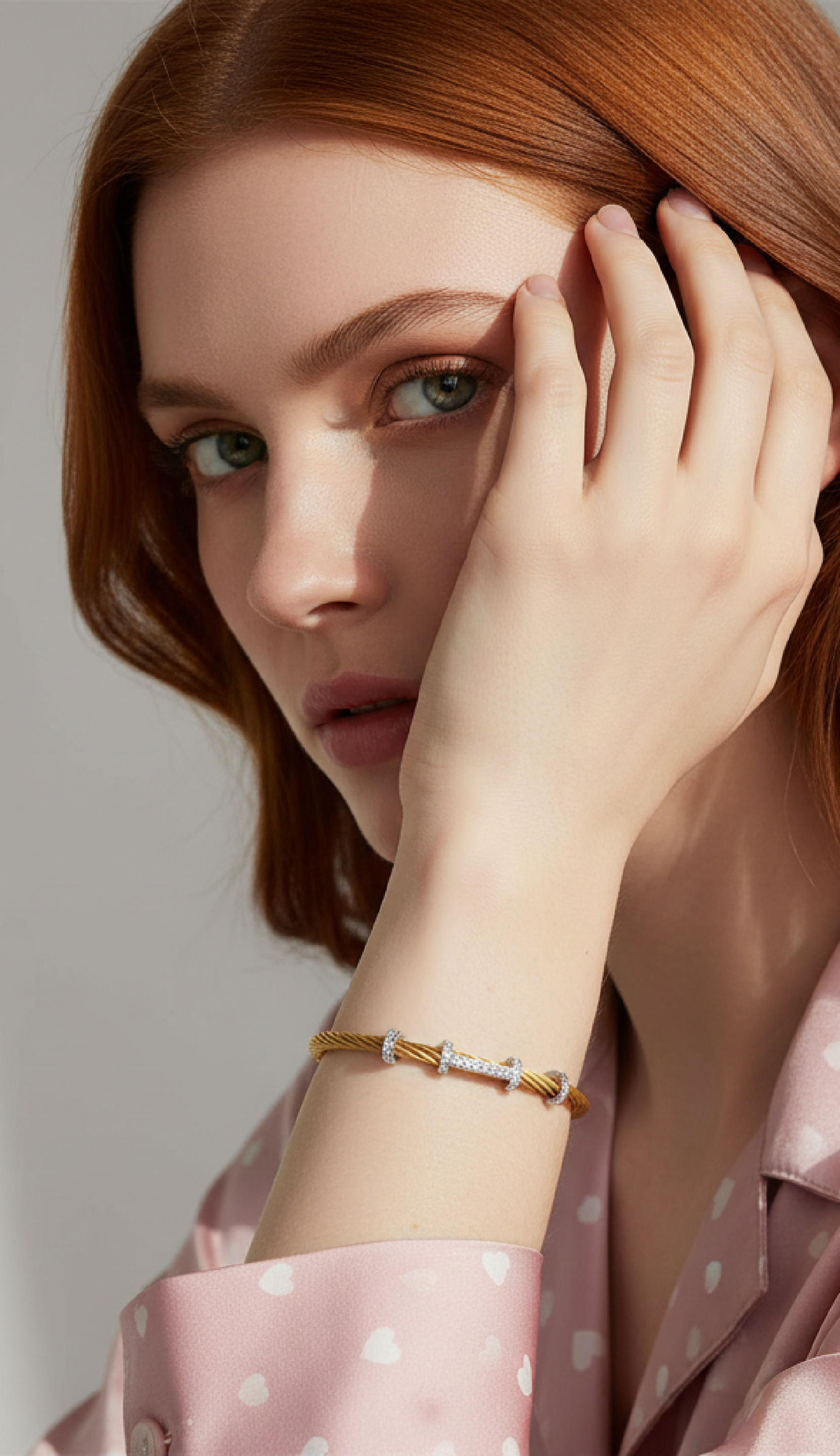 ALOR Wide Halo Harmony Bracelet