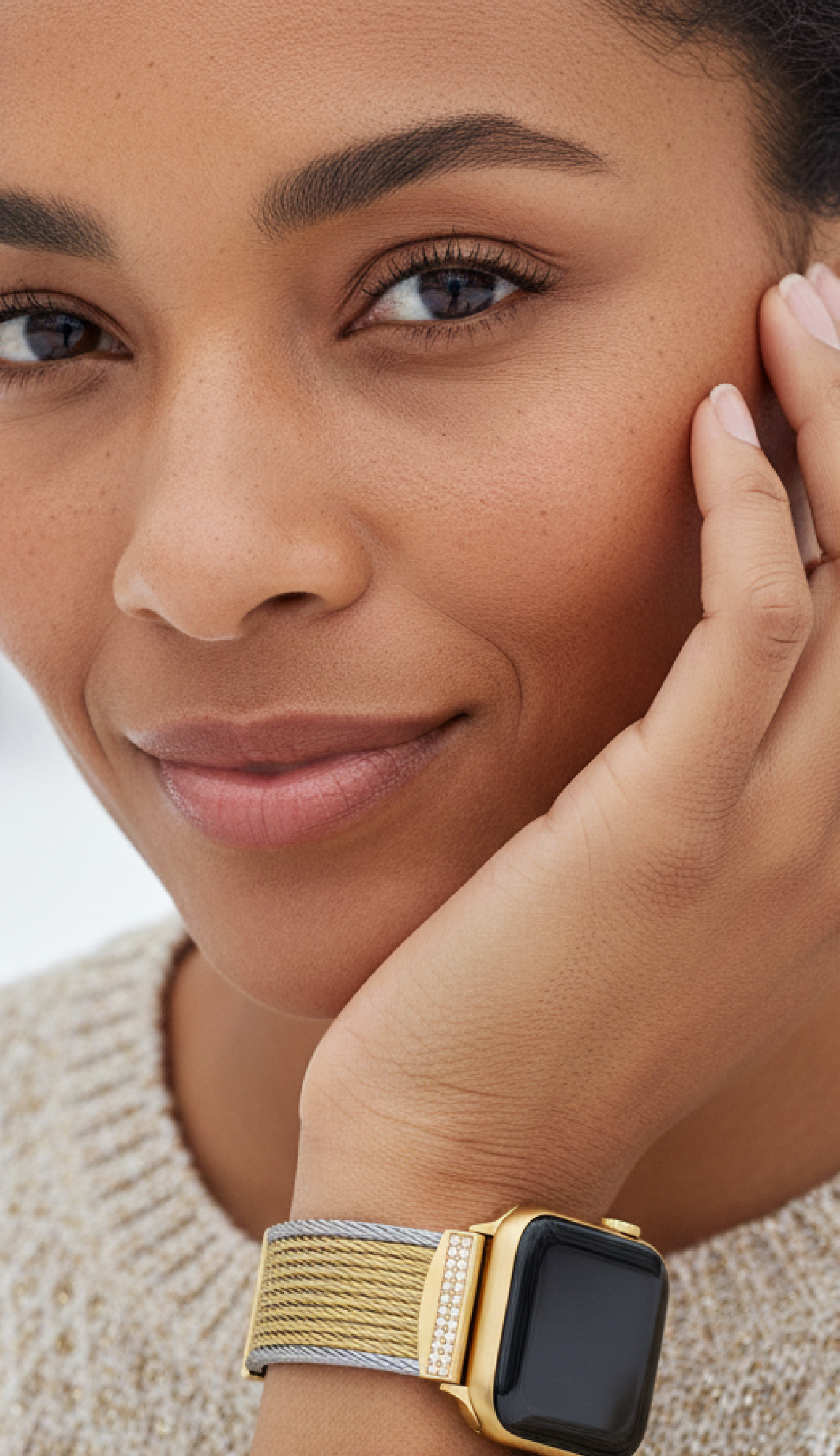 ALOR 10-Row Apple Watch® Band (fits 42-45mm watch)