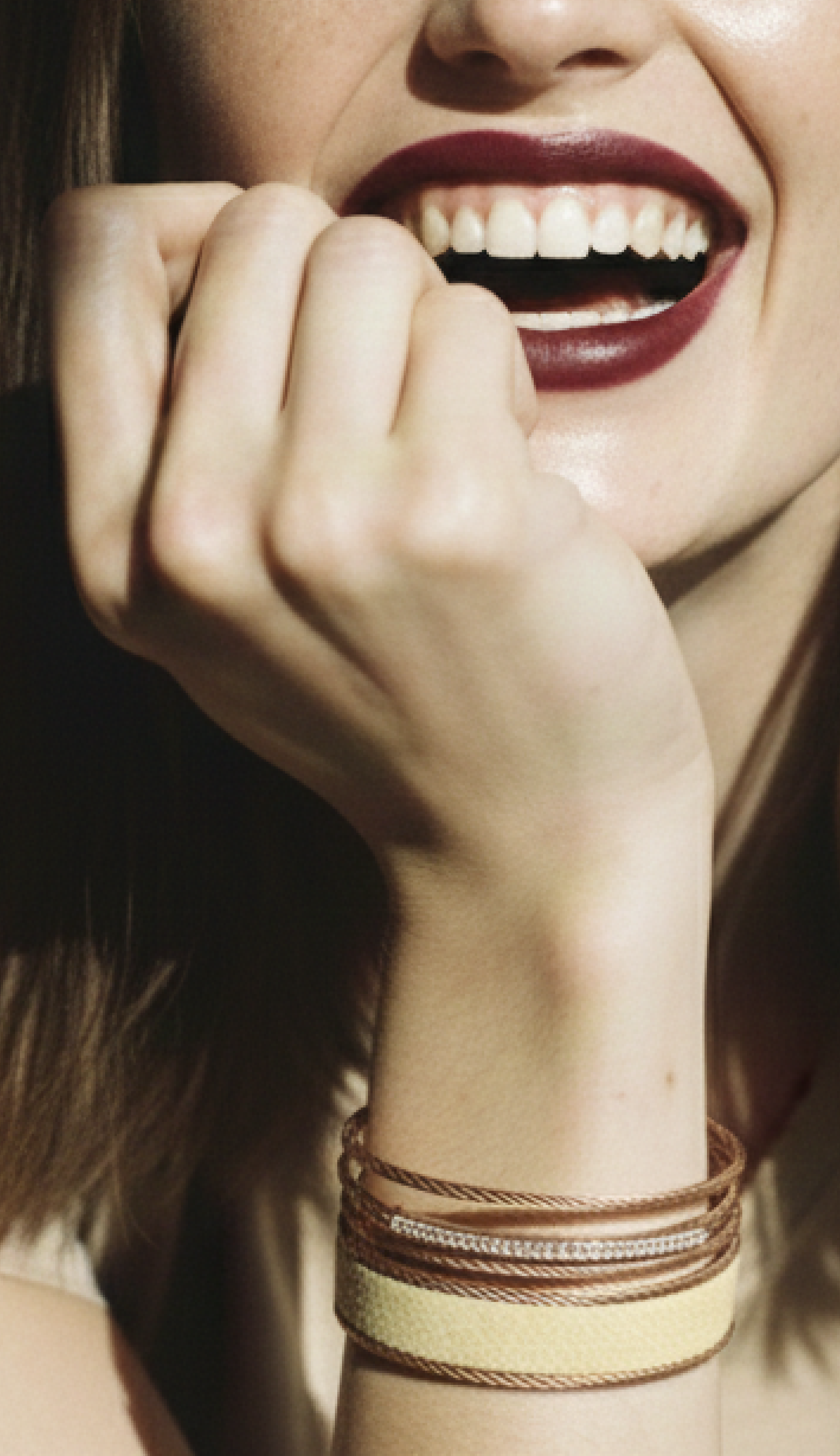 ALOR Multi Strand Cuff Bangle