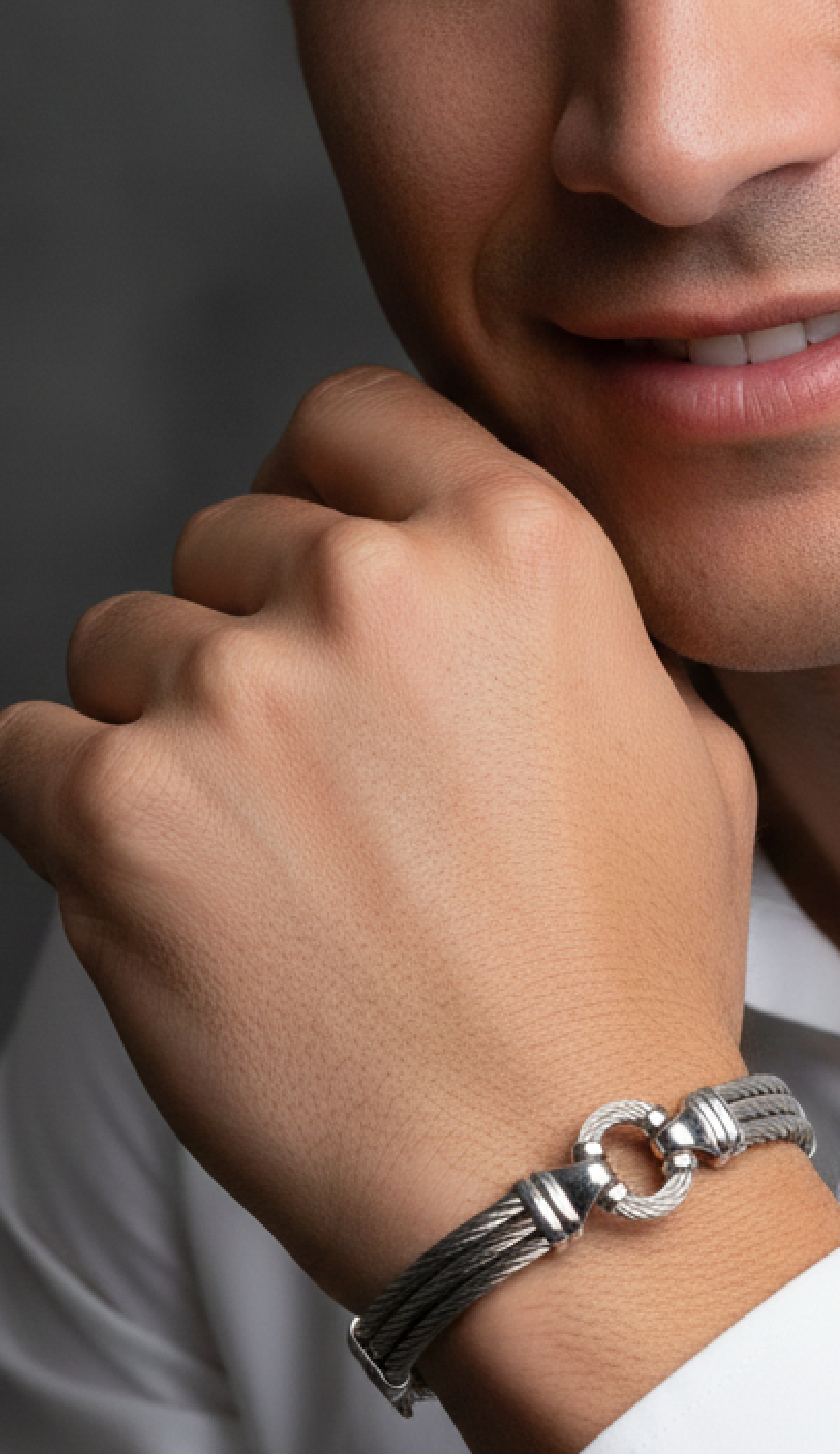 ALOR Men's Center Ring Bracelet