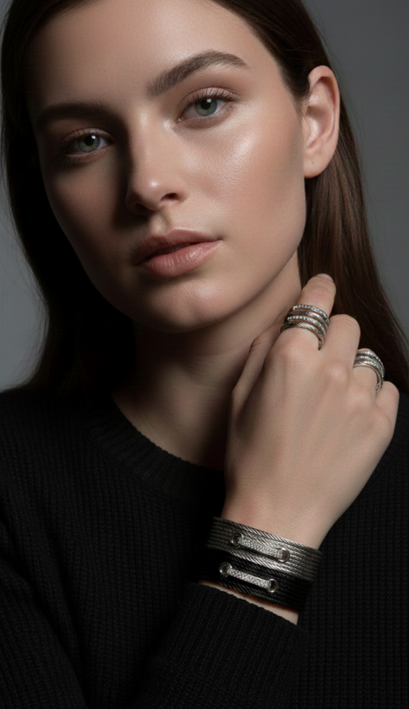 ALOR Lace-Up Cuff