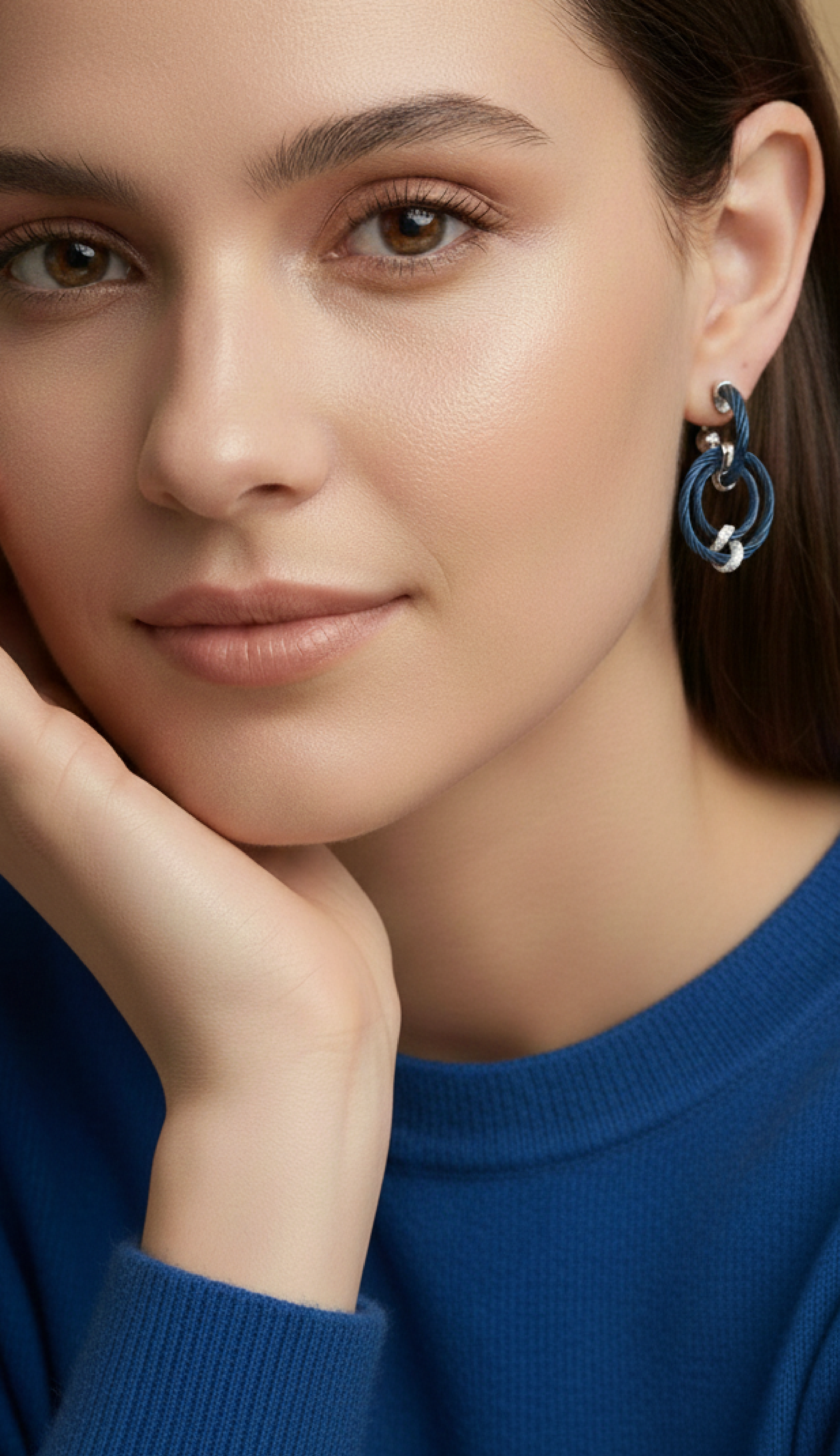 ALOR Wrap Halo Drop Earrings